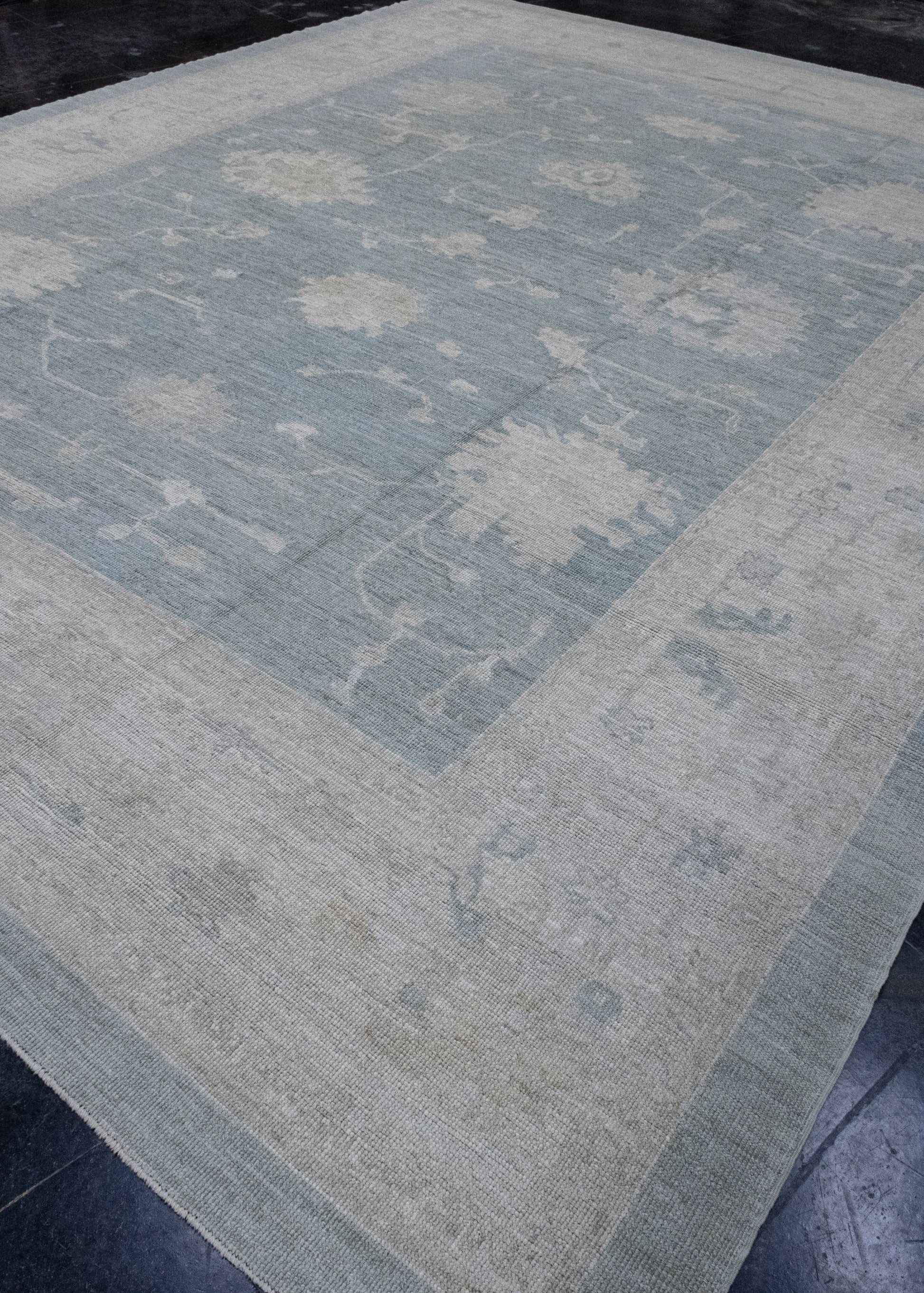 Turkish Oushak Rug 12'1" x 15'5" #16520