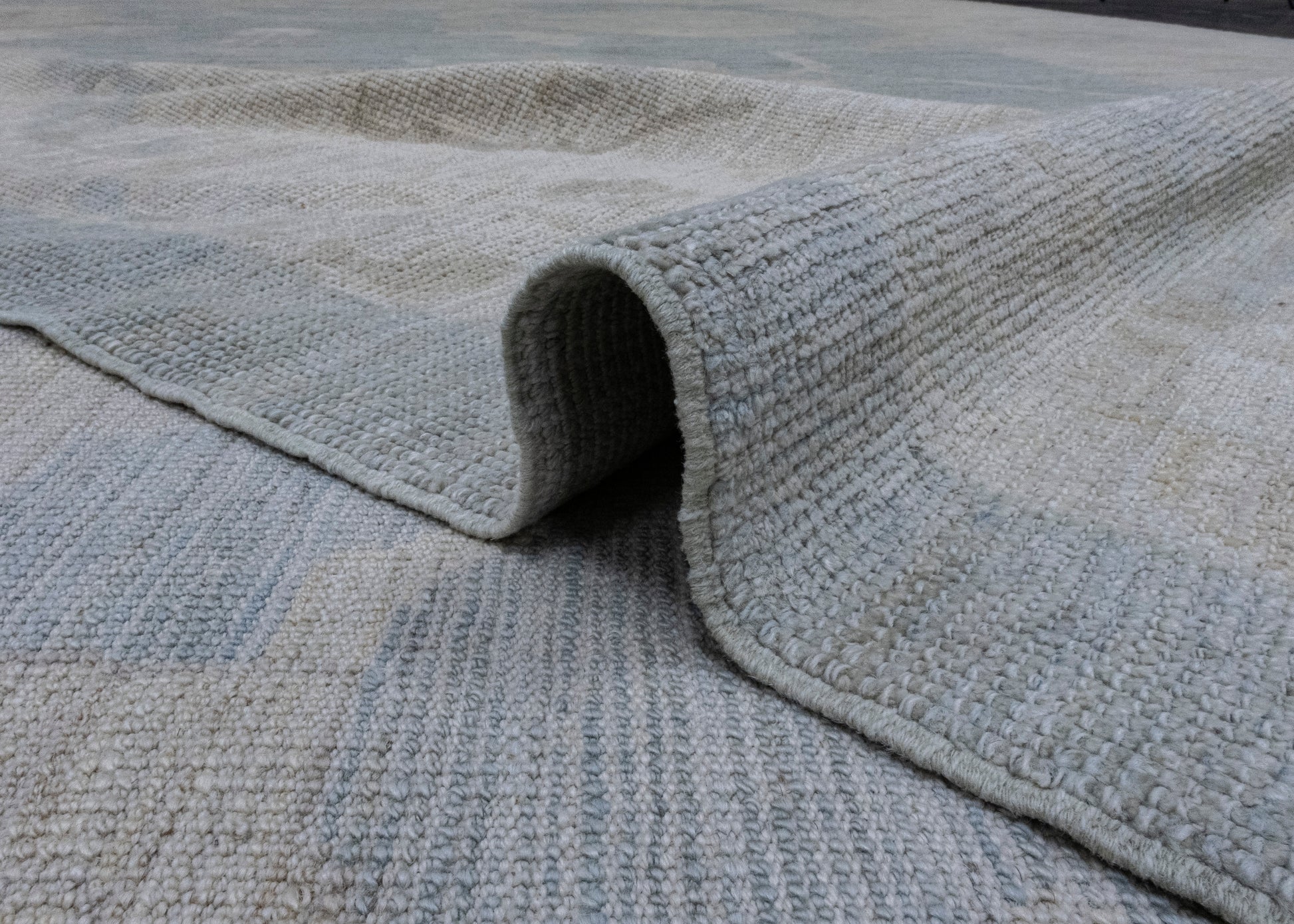 Turkish Oushak Rug 12'4" x 17'6" #16513