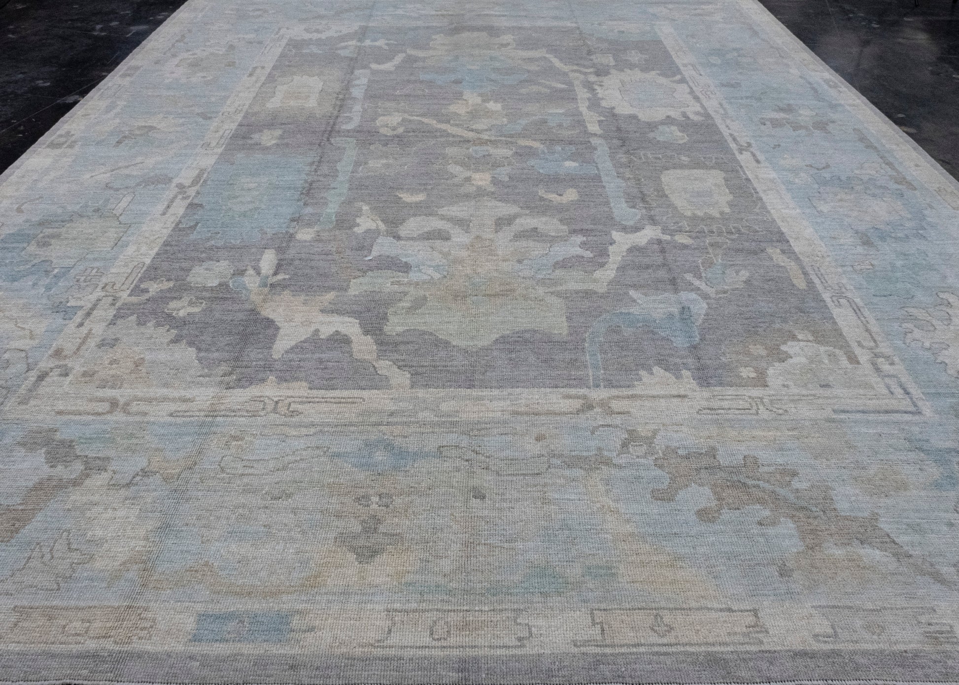 Turkish Oushak Rug 12'3" x 15'2" #16032