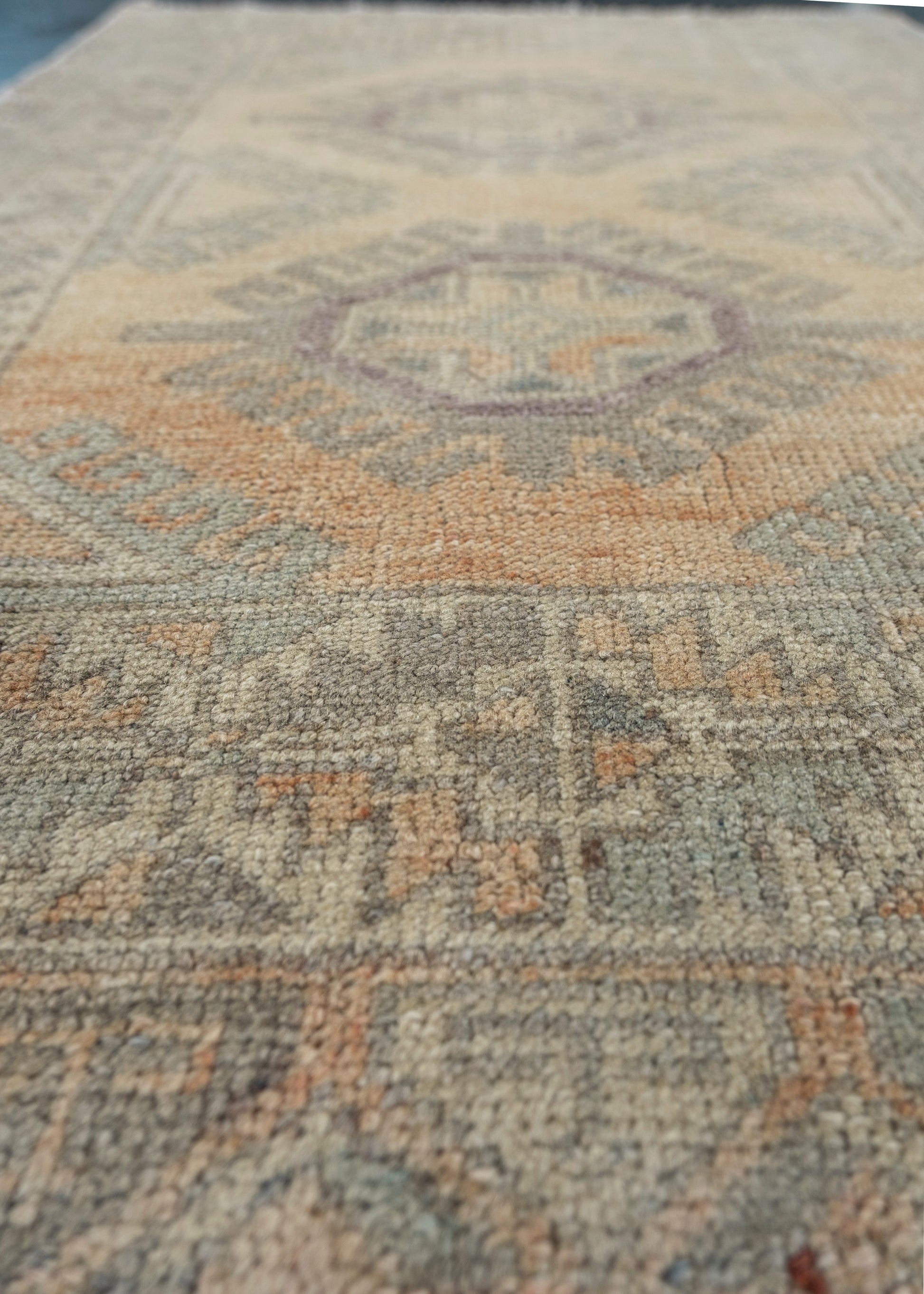 Turkish Vintage Anatolian Rug 2'2" x 3'1" #101