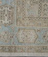 Turkish Antique Look Oushak Rug 12'4" x 15'9" #16785
