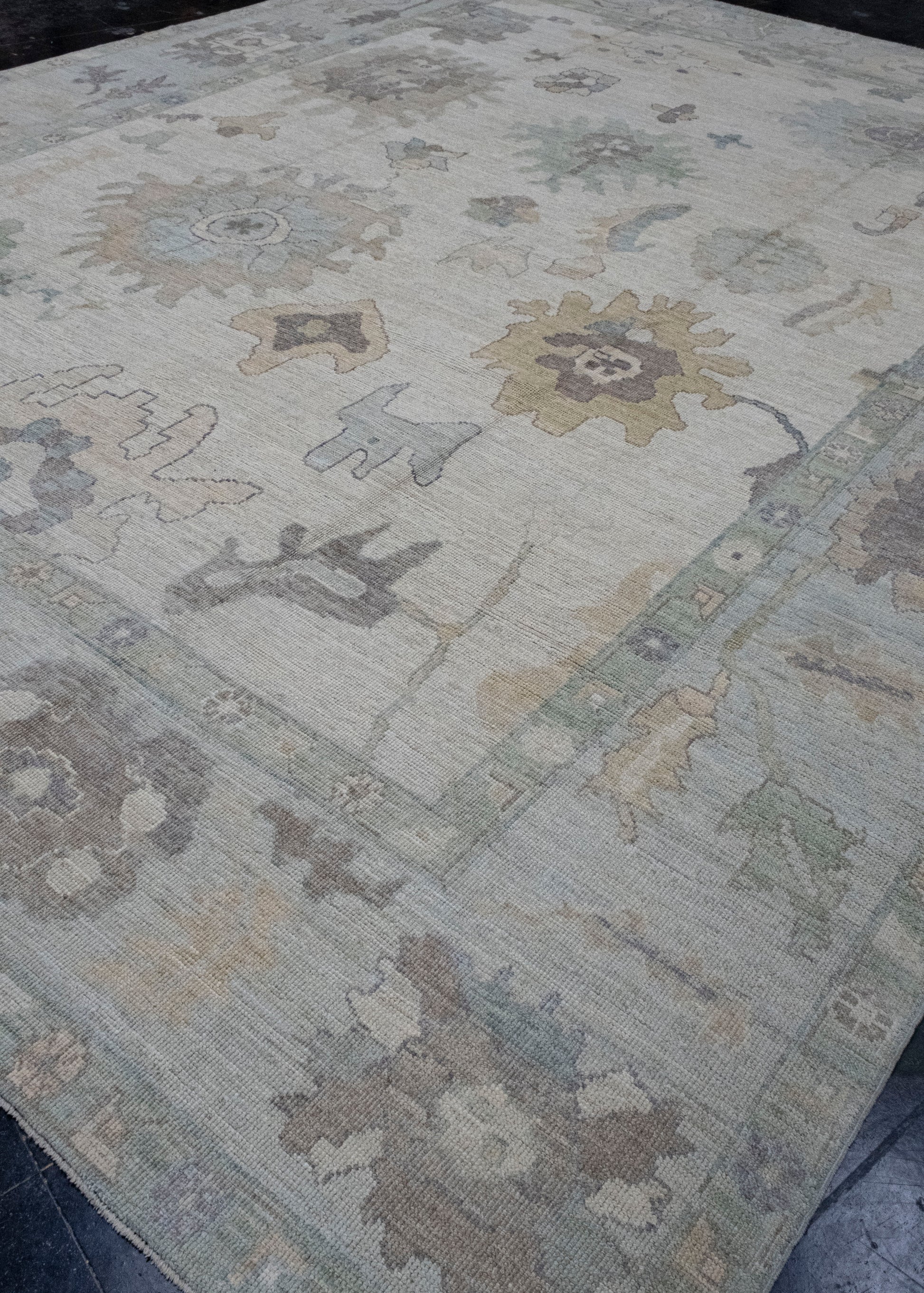 Turkish Oushak Rug 12' x 15'2" #16095