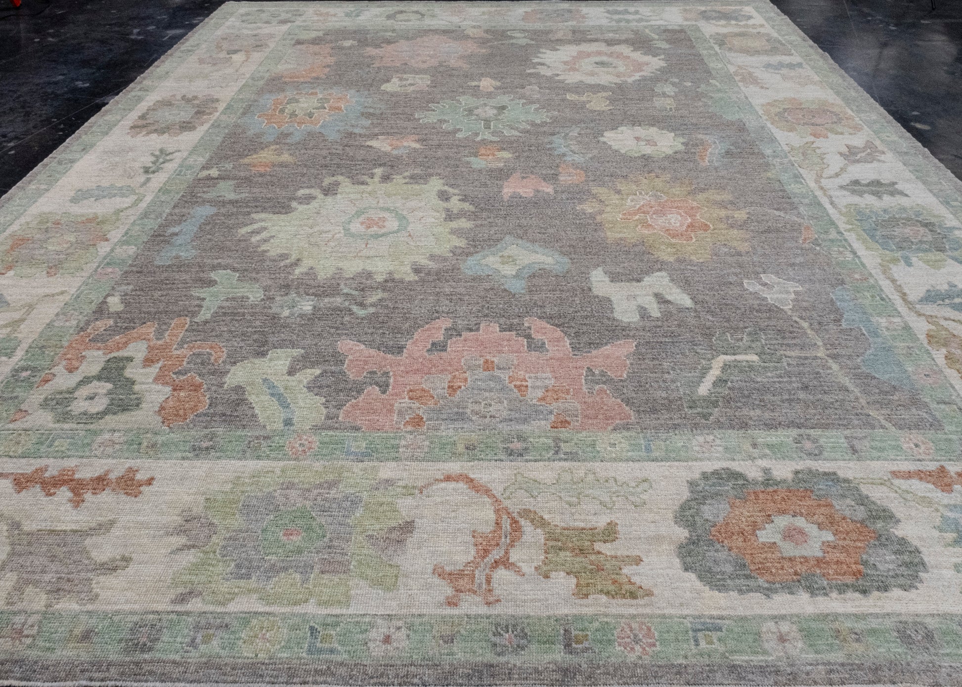 Turkish Oushak Rug 12'11" x 15'3" #16043