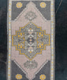 Oriental Hand Knotted Vintage Turkish Mini Rug 1'9" x 3'2" #10700