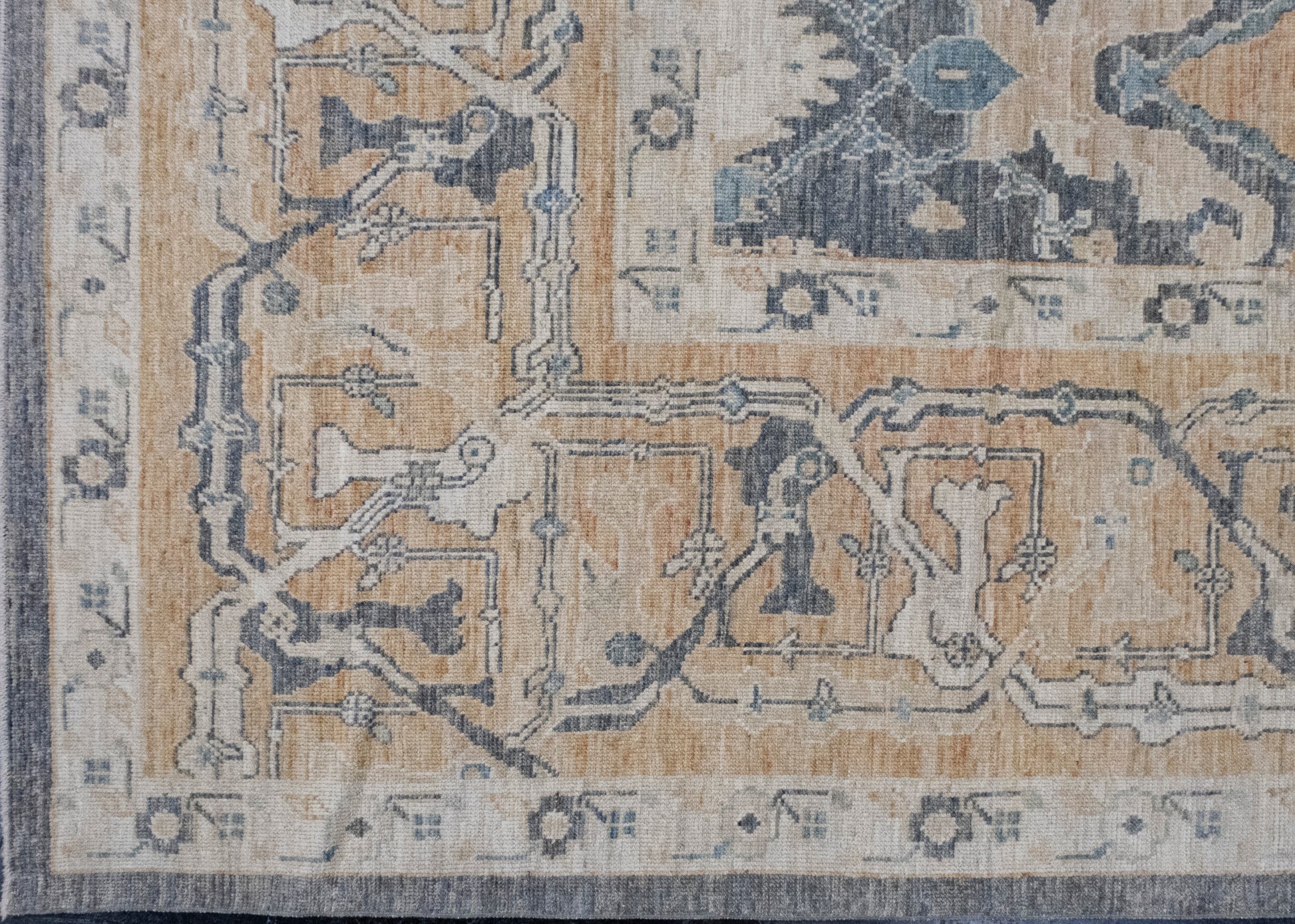 Turkish Antique Look Oushak Rug 11'6" x 15' #16435