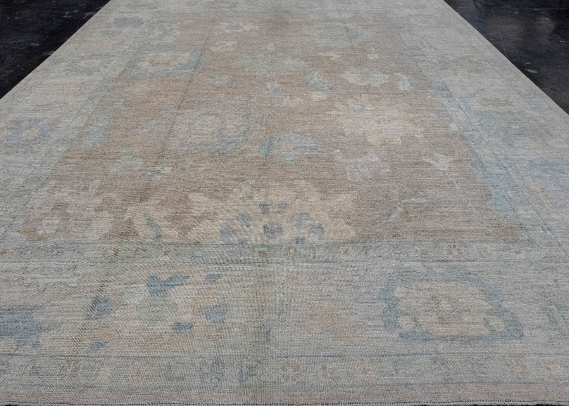Turkish Oushak Rug 12'2" x 15'5" #16470