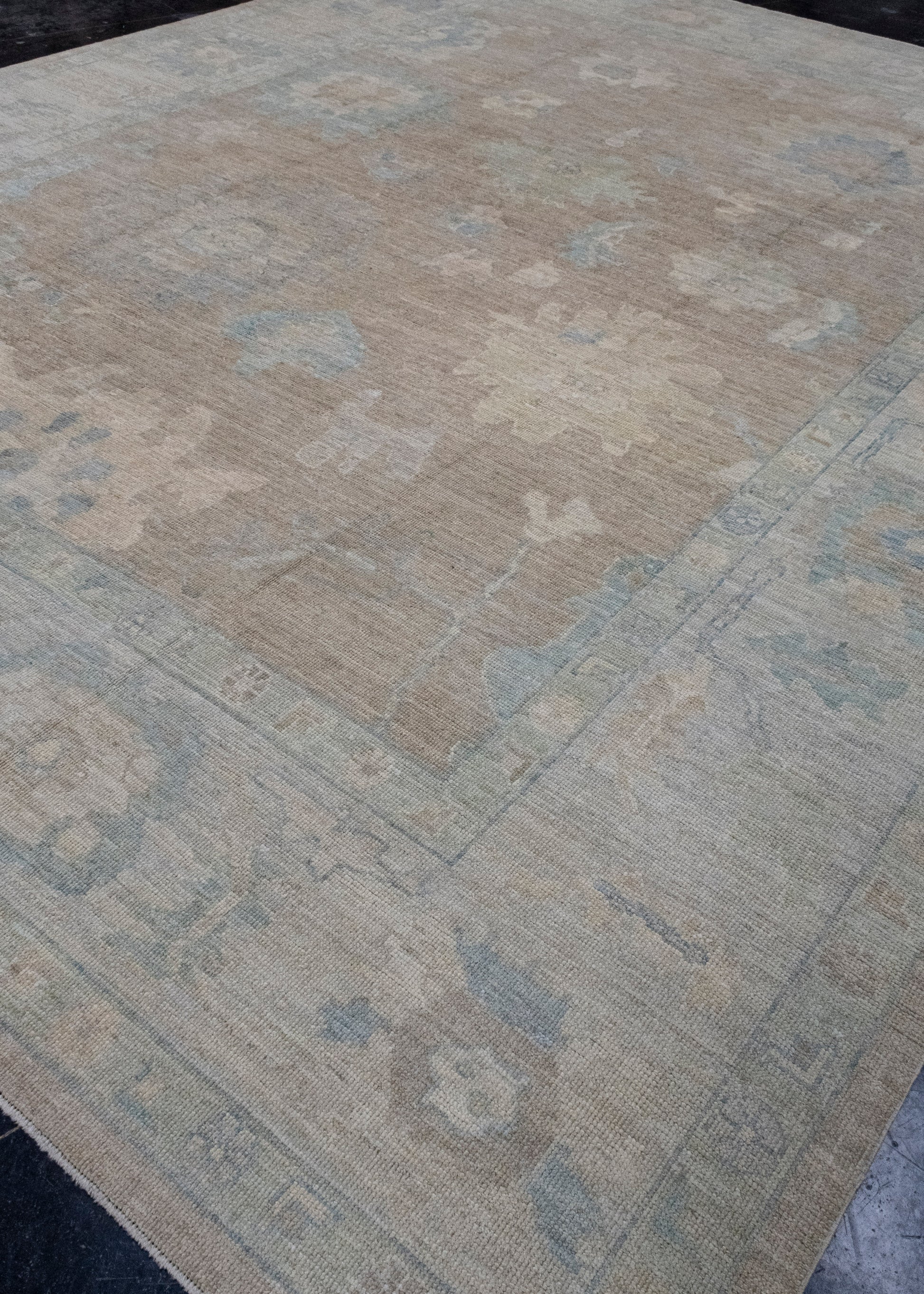 Turkish Oushak Rug 12'2" x 15'5" #16470