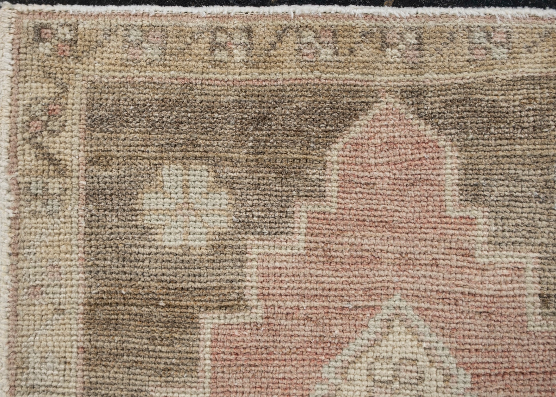 Oriental Hand Knotted Vintage Turkish Mini Rug 1'8" x 2'11" #10499