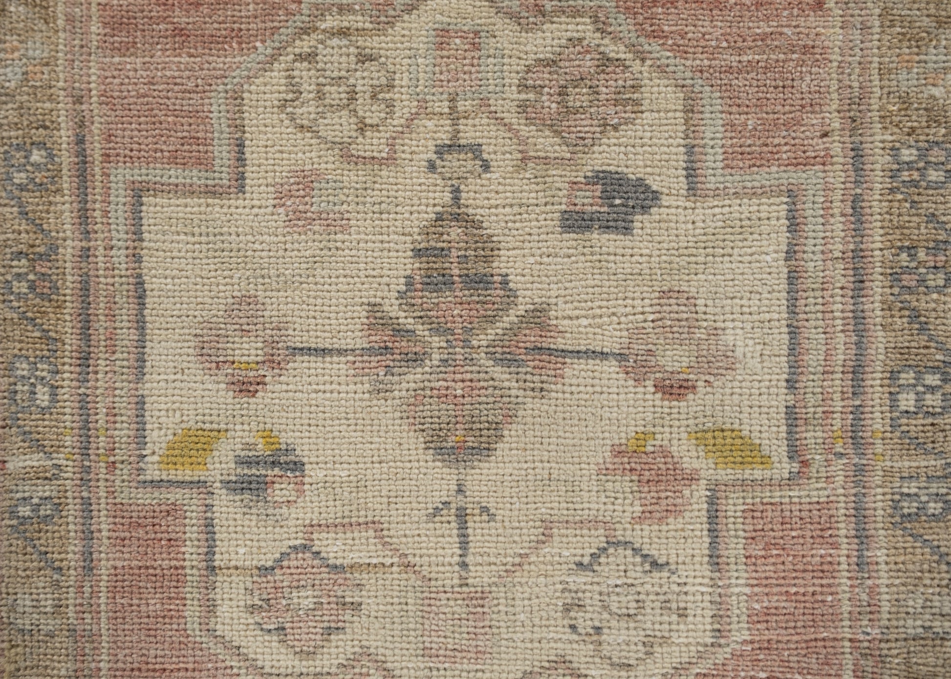 Oriental Hand Knotted Vintage Turkish Mini Rug 1'8" x 2'11" #10499