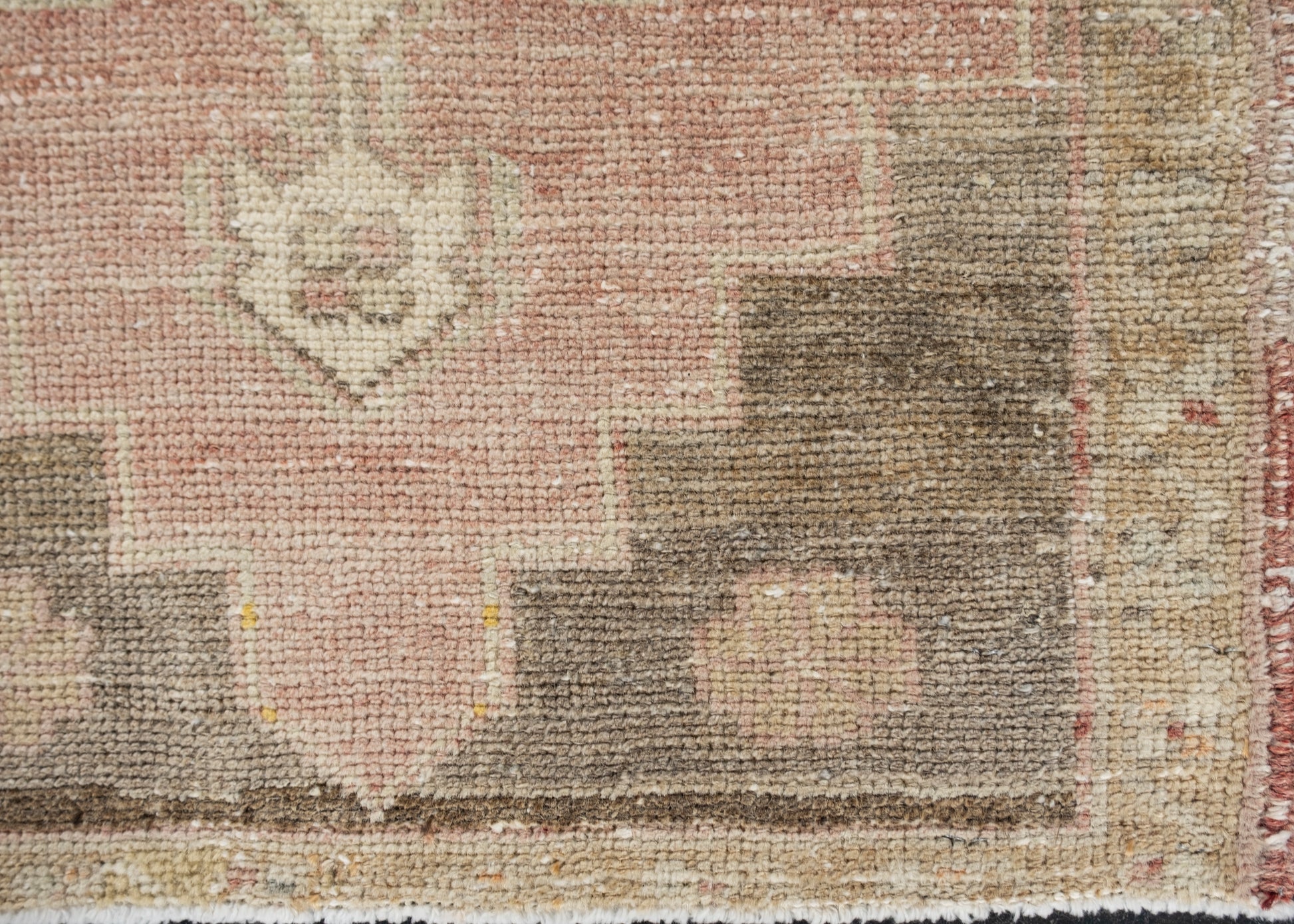 Oriental Hand Knotted Vintage Turkish Mini Rug 1'8" x 2'11" #10499