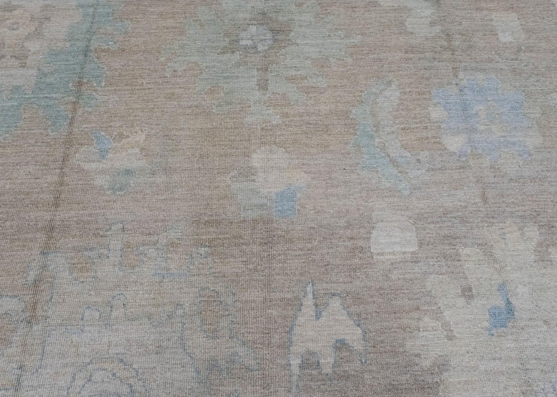 Turkish Oushak Rug 12'4" x 17'5" #16066