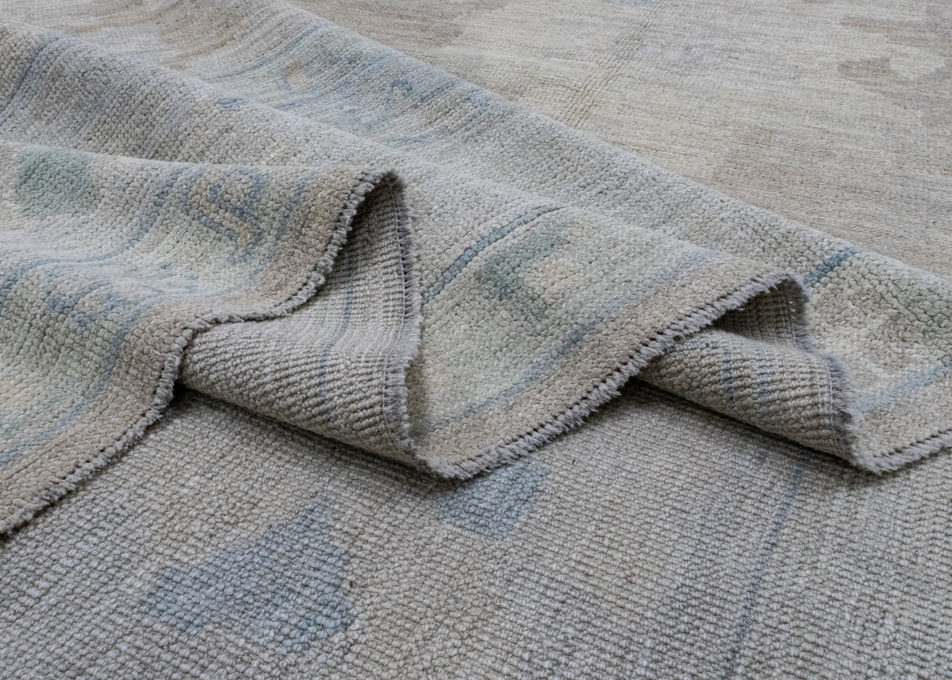 Turkish Oushak Rug 12'4" x 17'5" #16066
