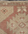 Oriental Hand Knotted Vintage Turkish Mini Rug 1'8" x 3'2" #10638