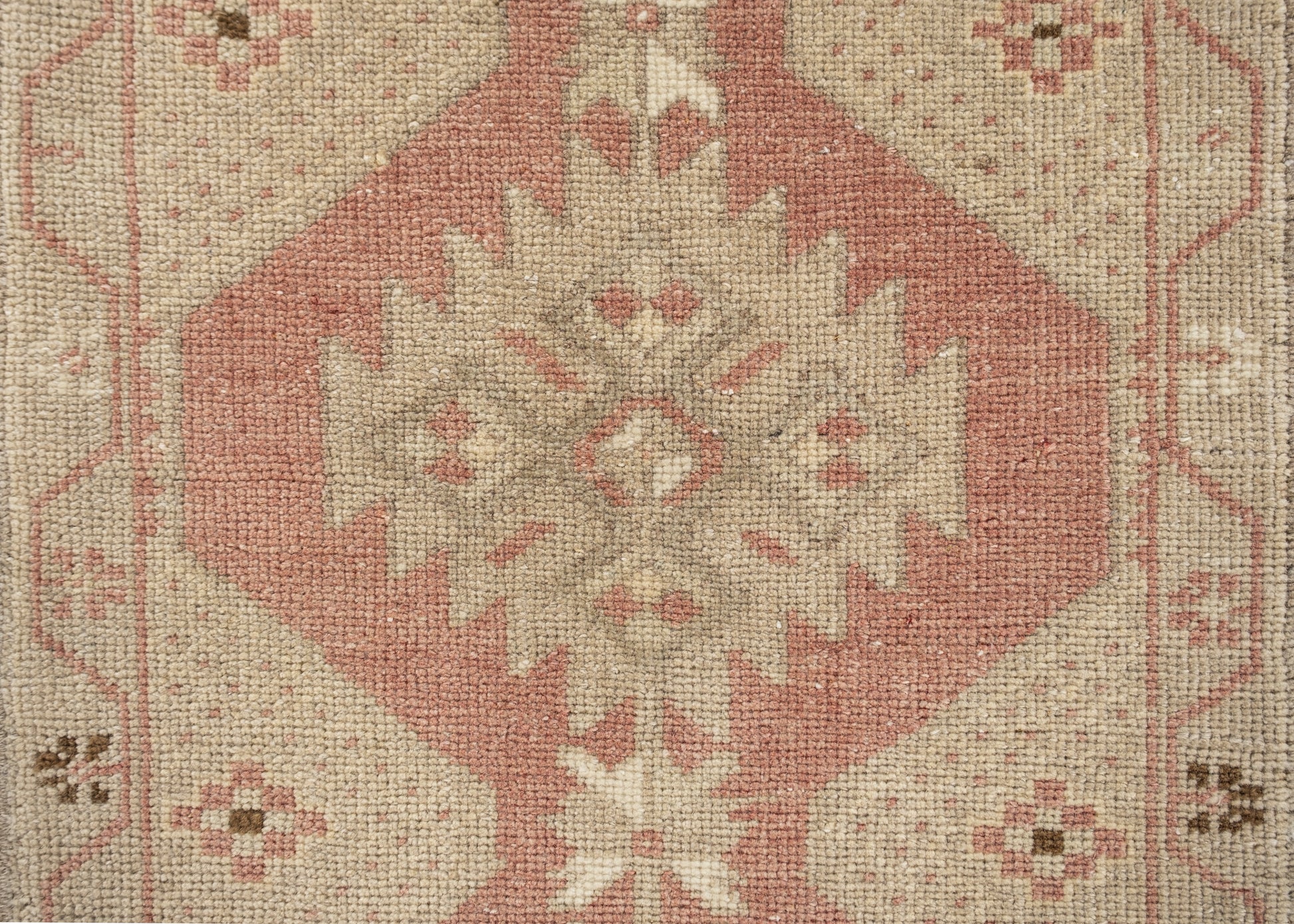 Oriental Hand Knotted Vintage Turkish Mini Rug 1'8" x 3'2" #10638