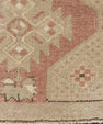 Oriental Hand Knotted Vintage Turkish Mini Rug 1'8" x 3'2" #10638