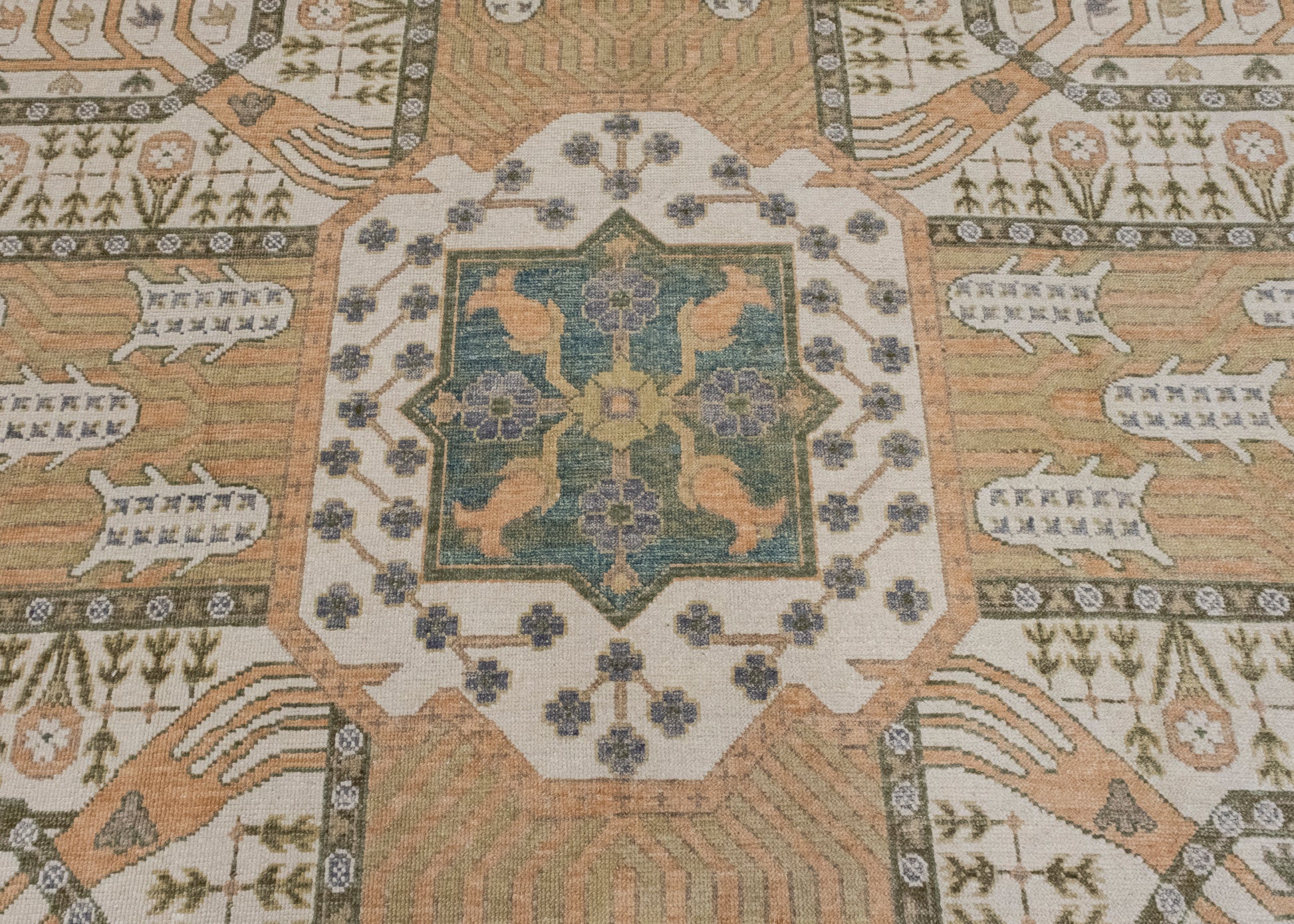 Turkish Oushak Rug 12'3" x 15'4" #16729