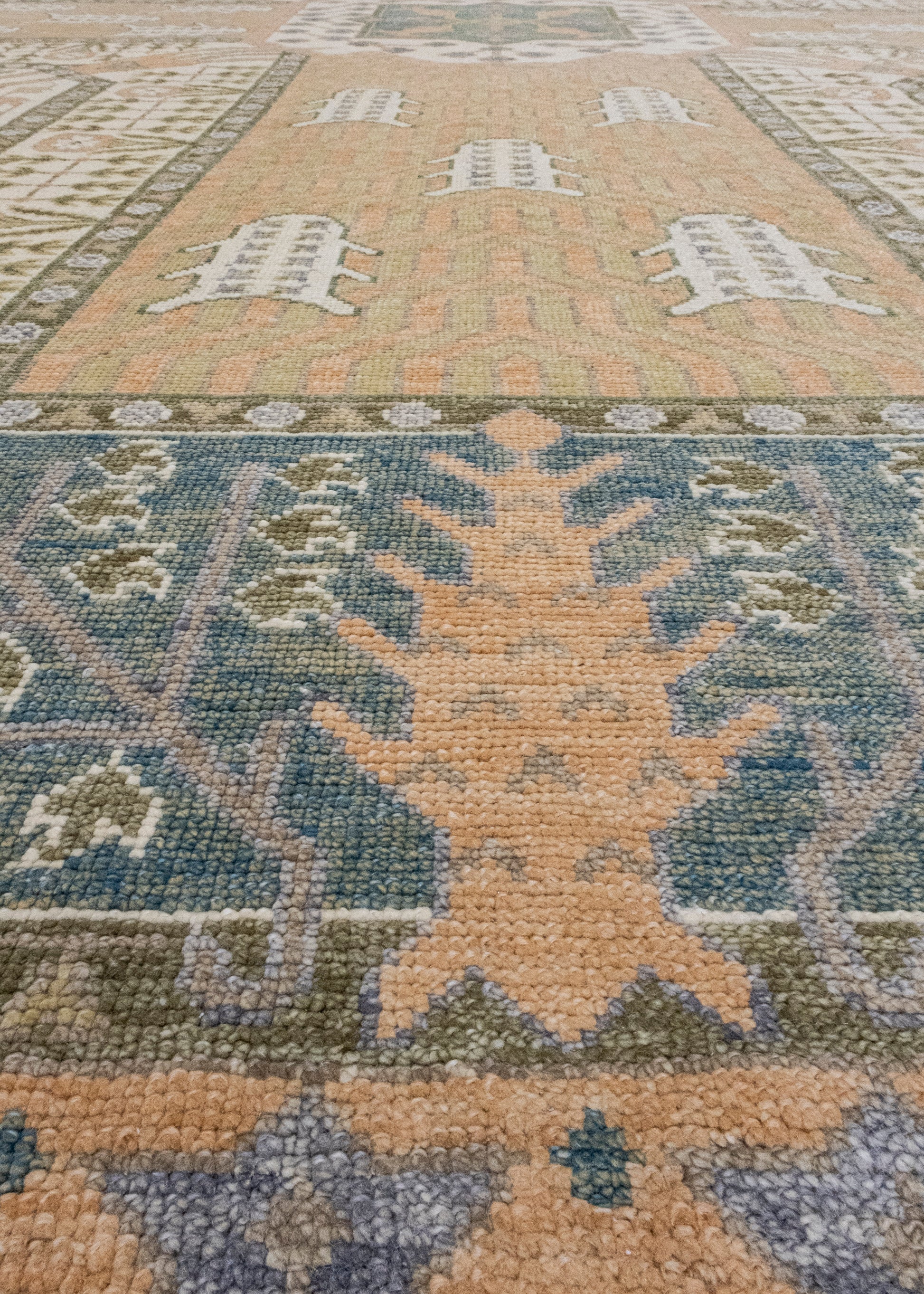 Turkish Oushak Rug 12'3" x 15'4" #16729