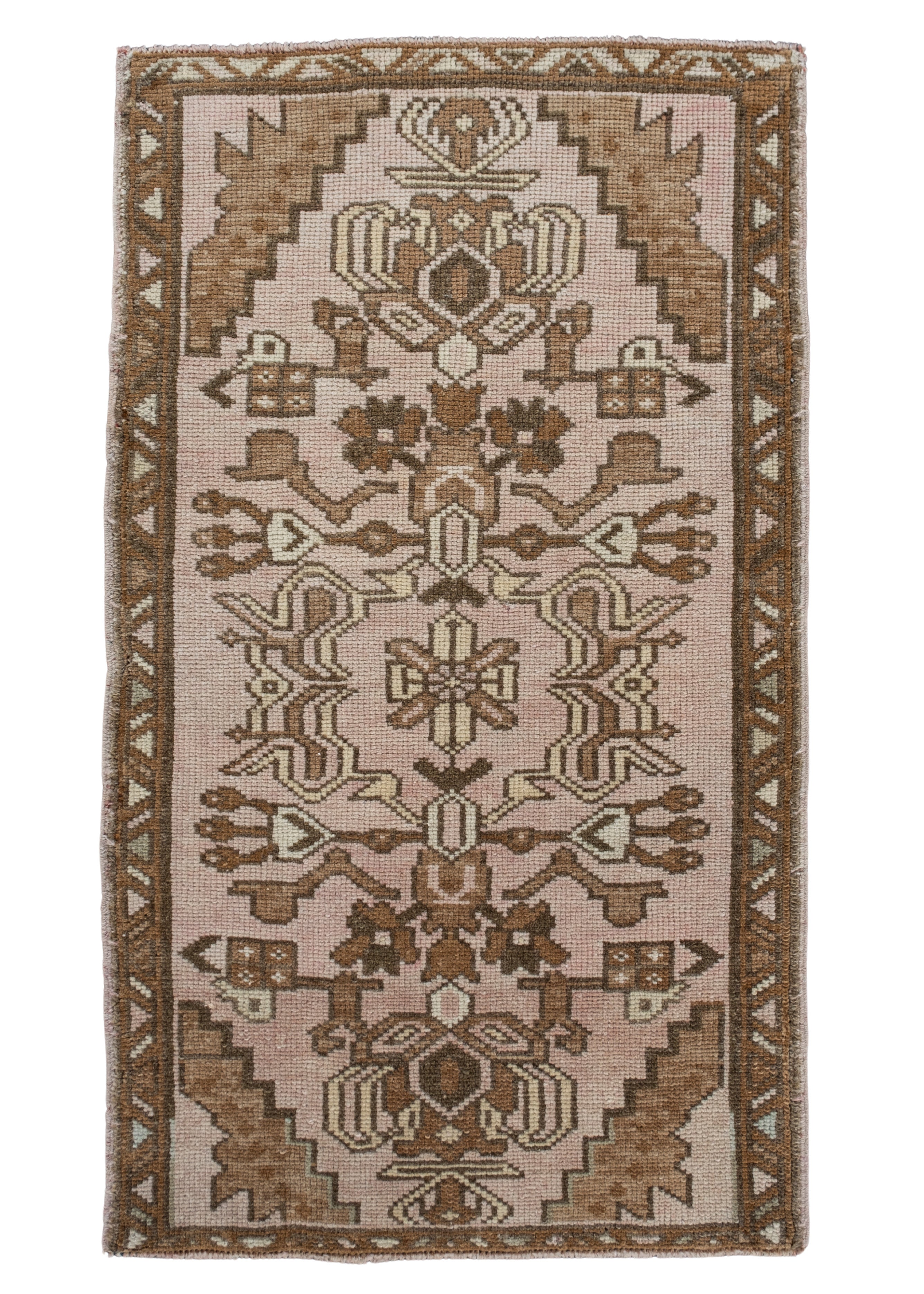 Turkish hand knotted rug, Persian fashion small rug, Floor small mat rug, Antique rug, Oriental carpet, Runner rug, Small rug 84x51 cm- 2.75x1.67 ft