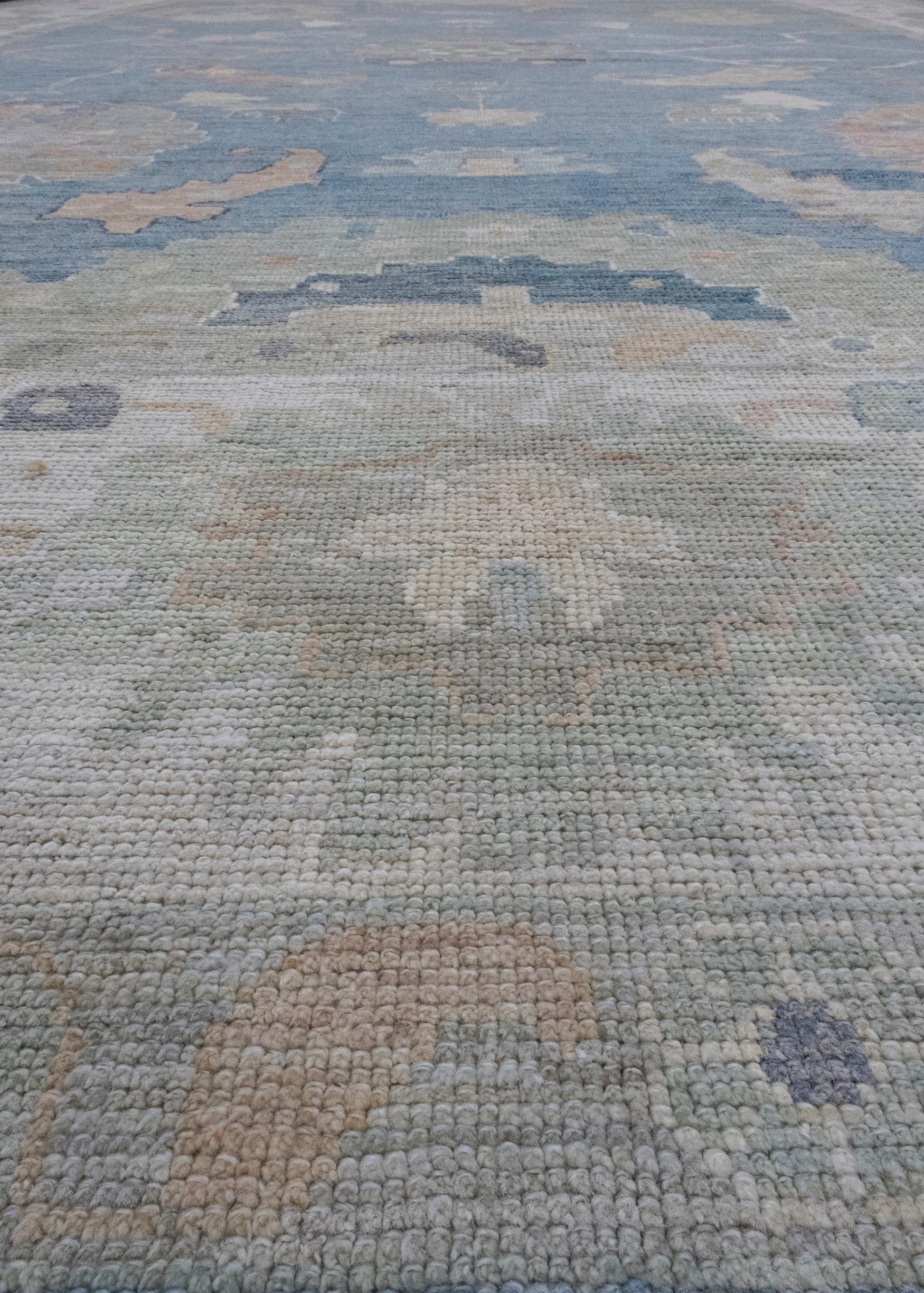 Turkish Oushak Rug 12'7" x 17'6" #16056