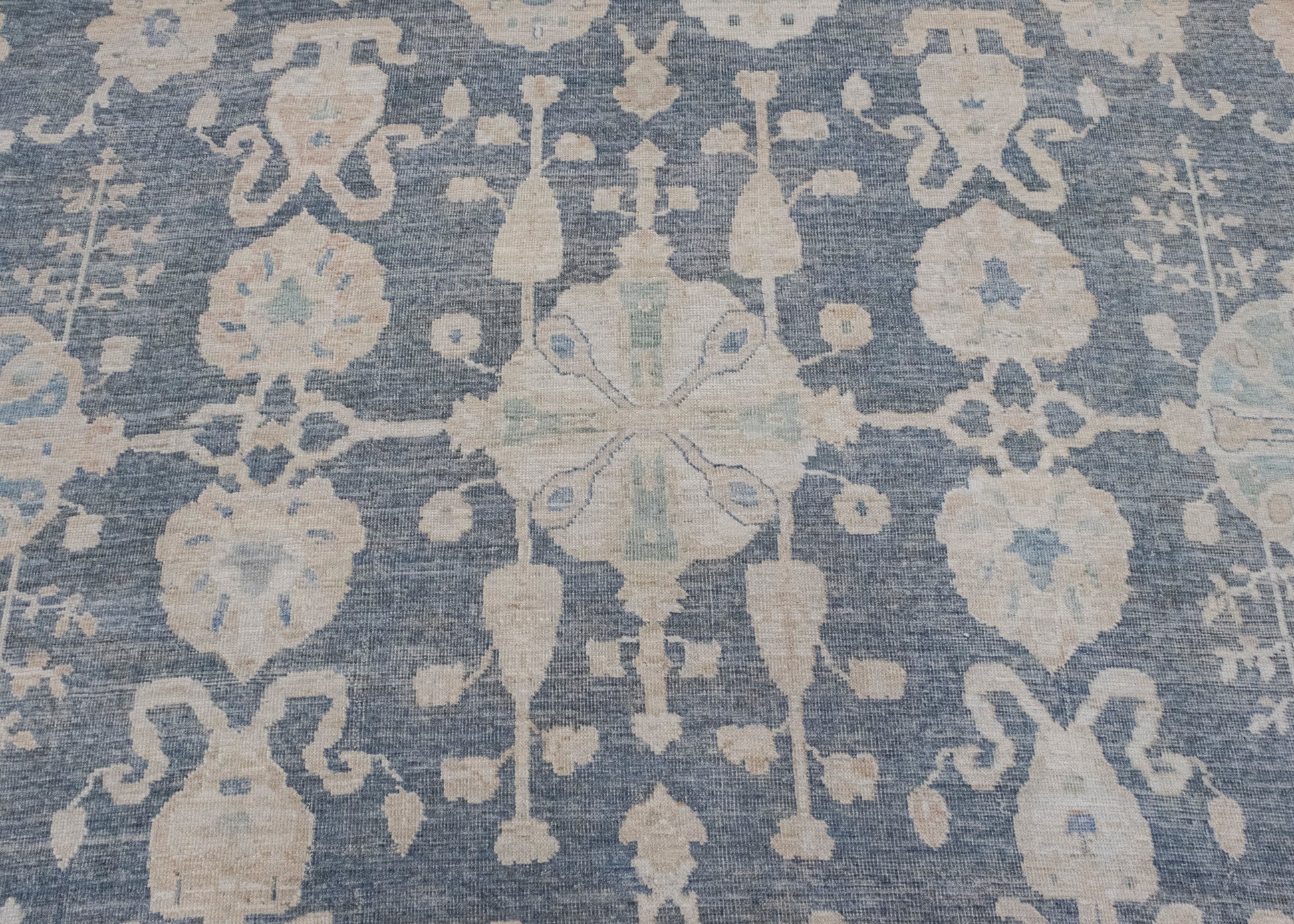 Turkish Antique Look Oushak Rug 12'11" x 17'2" #16526