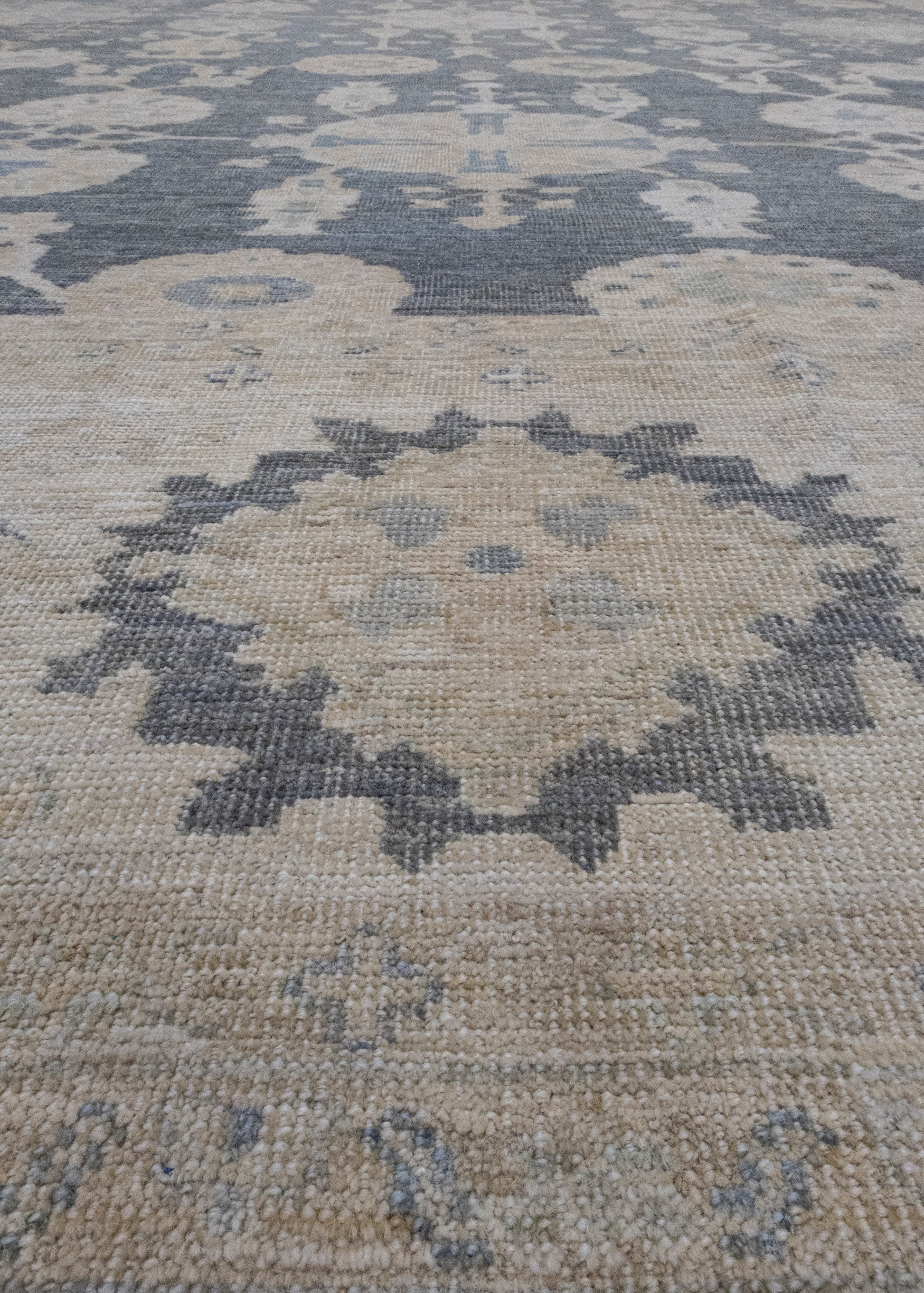 Turkish Antique Look Oushak Rug 12'11" x 17'2" #16526