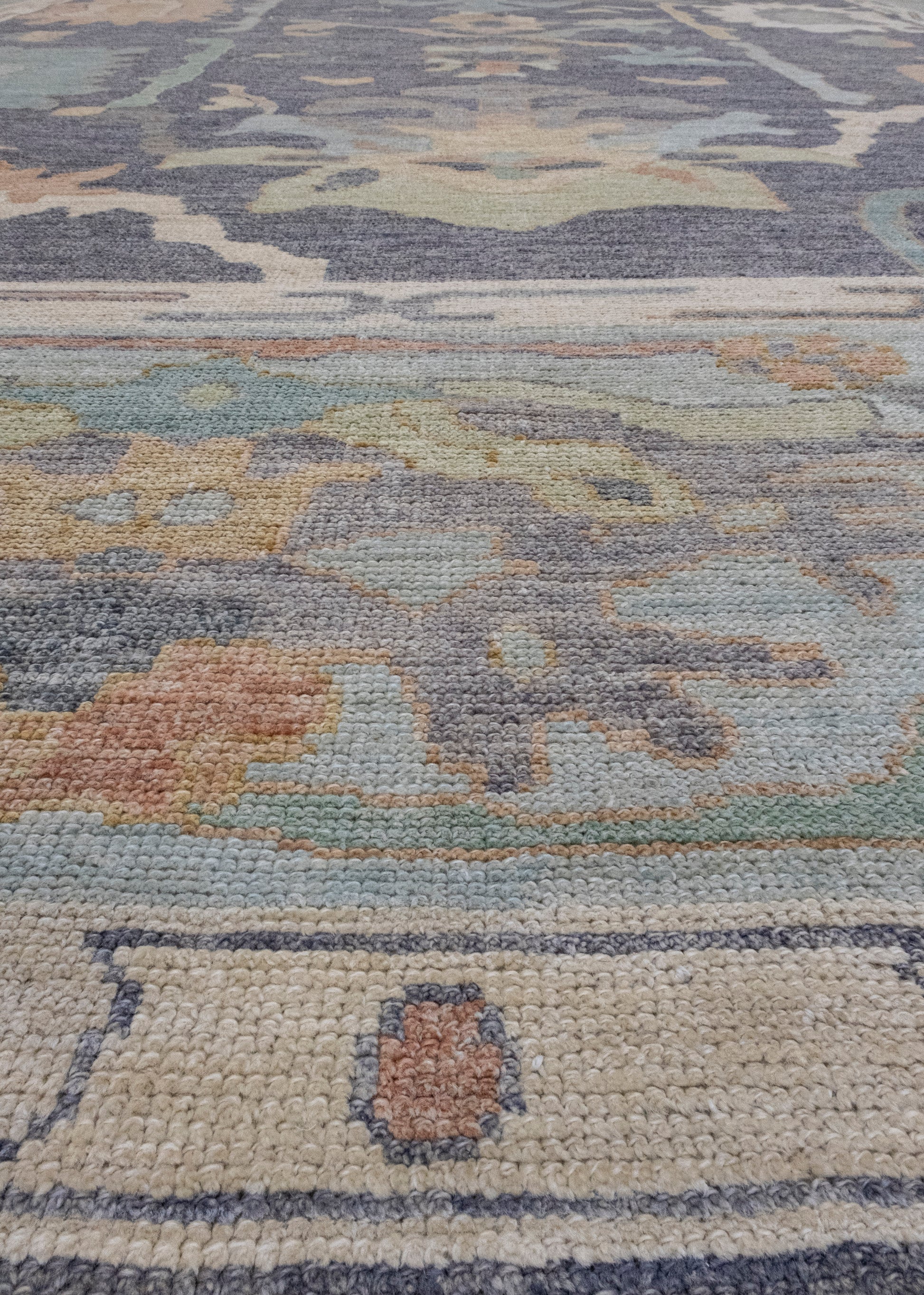 Turkish Oushak Rug 12'6" x 15'9" #16540
