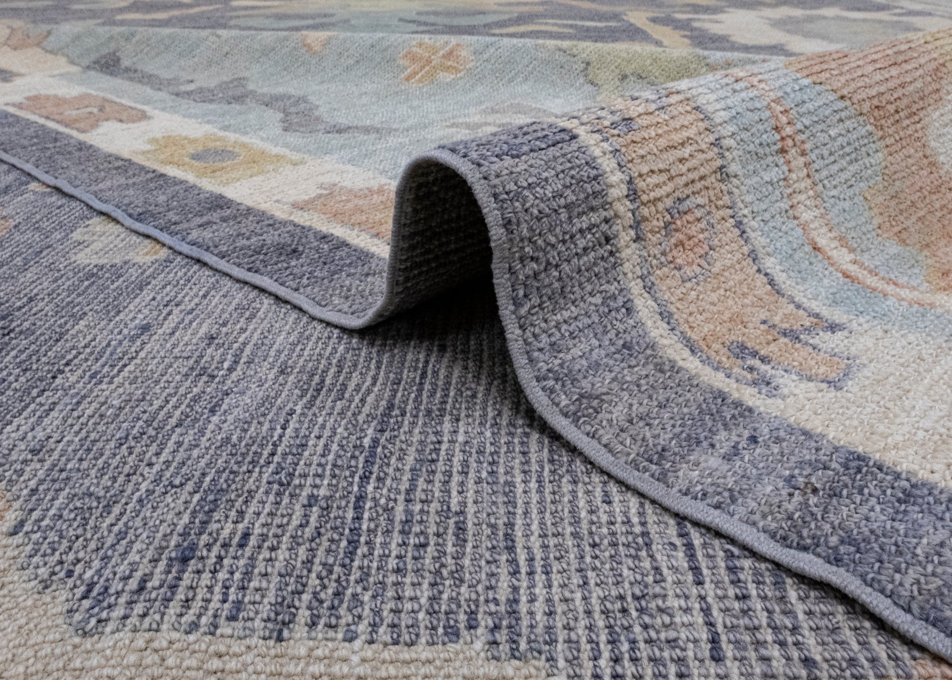 Turkish Oushak Rug 12'6" x 15'9" #16540