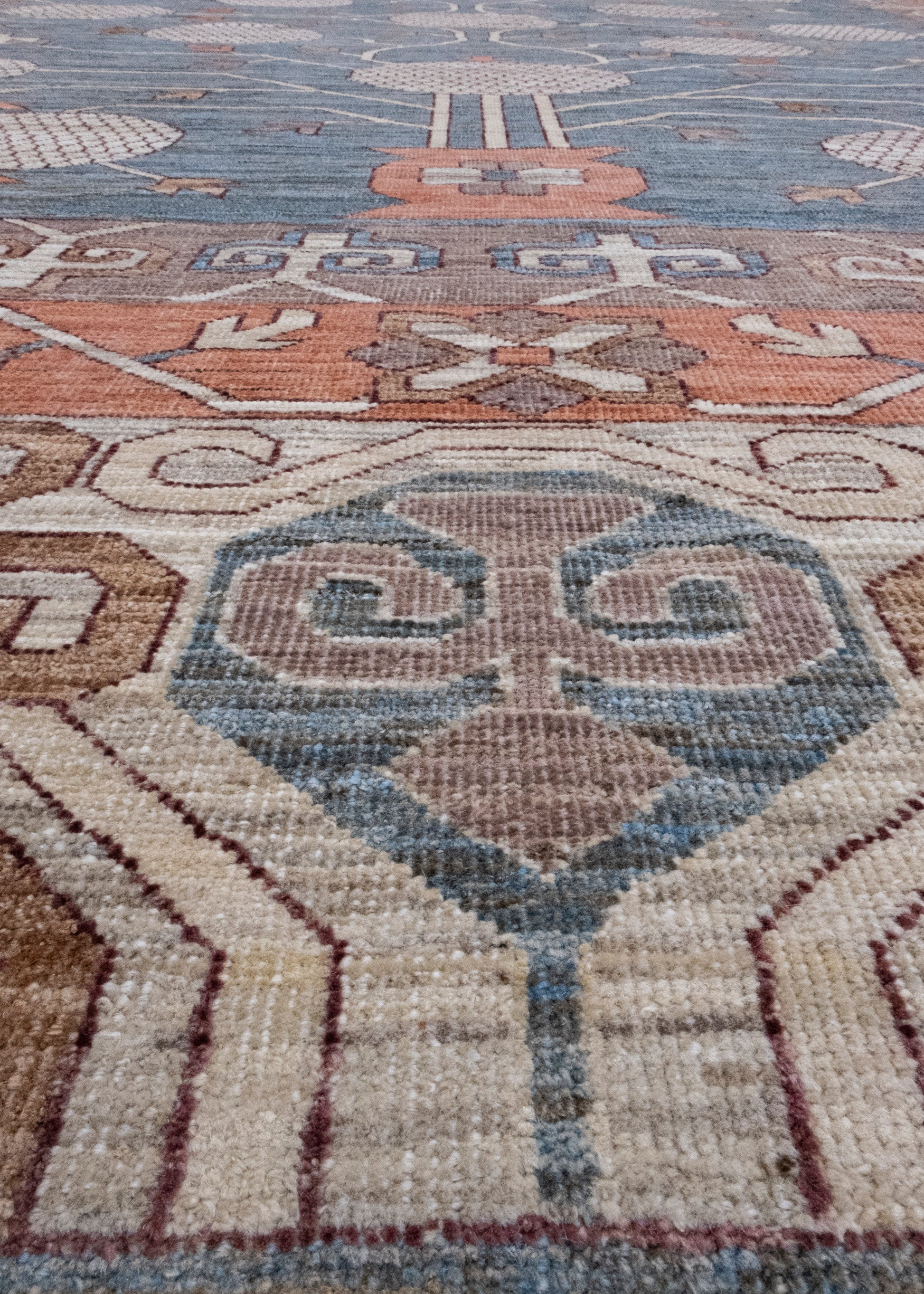 Oriental Hand Knotted Oushak Rug 13'2" x 16'11" #9033