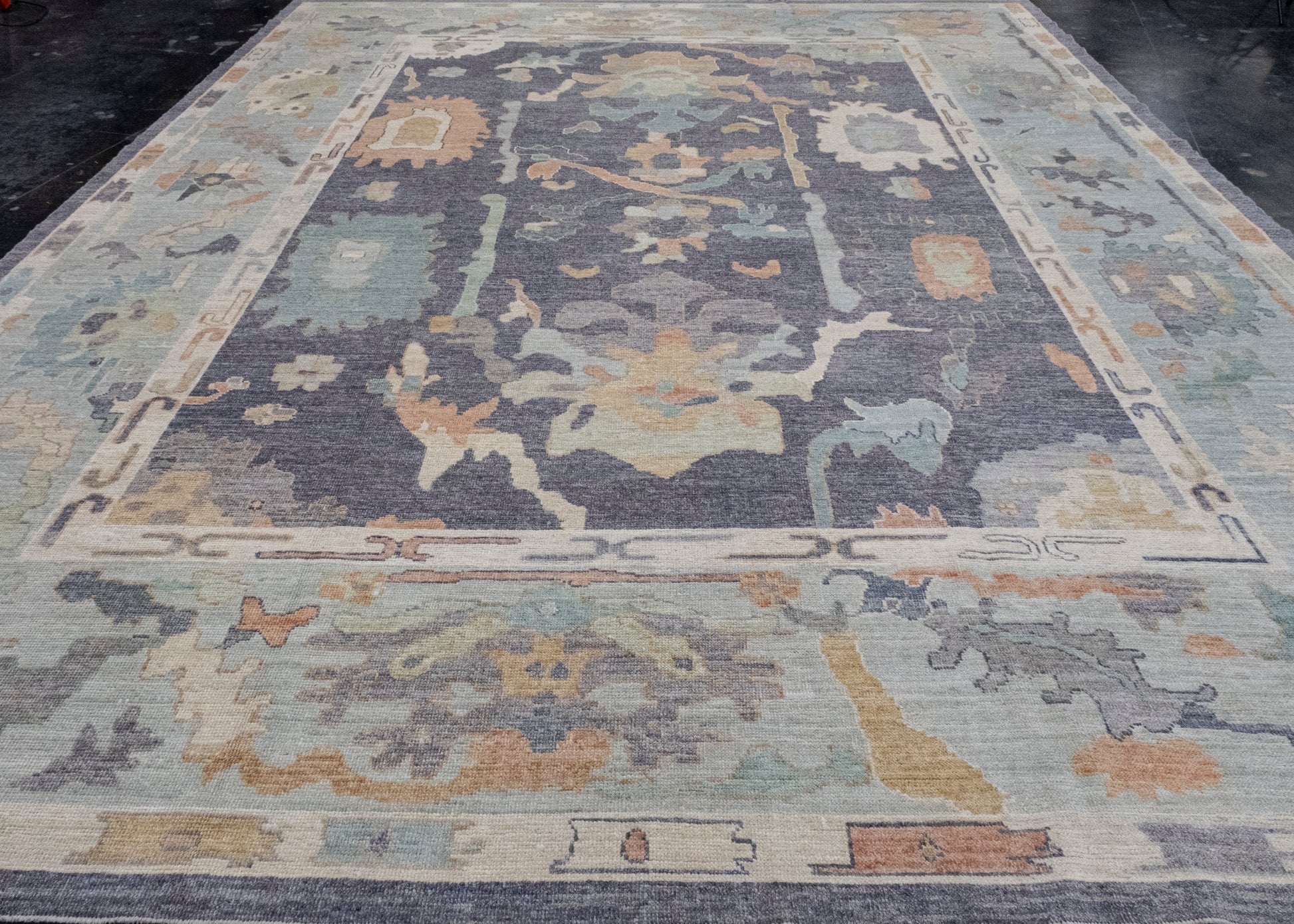 Turkish Oushak Rug 12'2" x 15'5" #16533