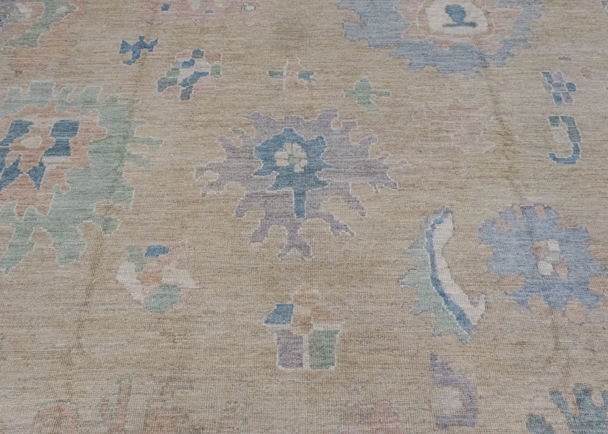 Turkish Oushak Rug 12'9" x 17'7" #16450