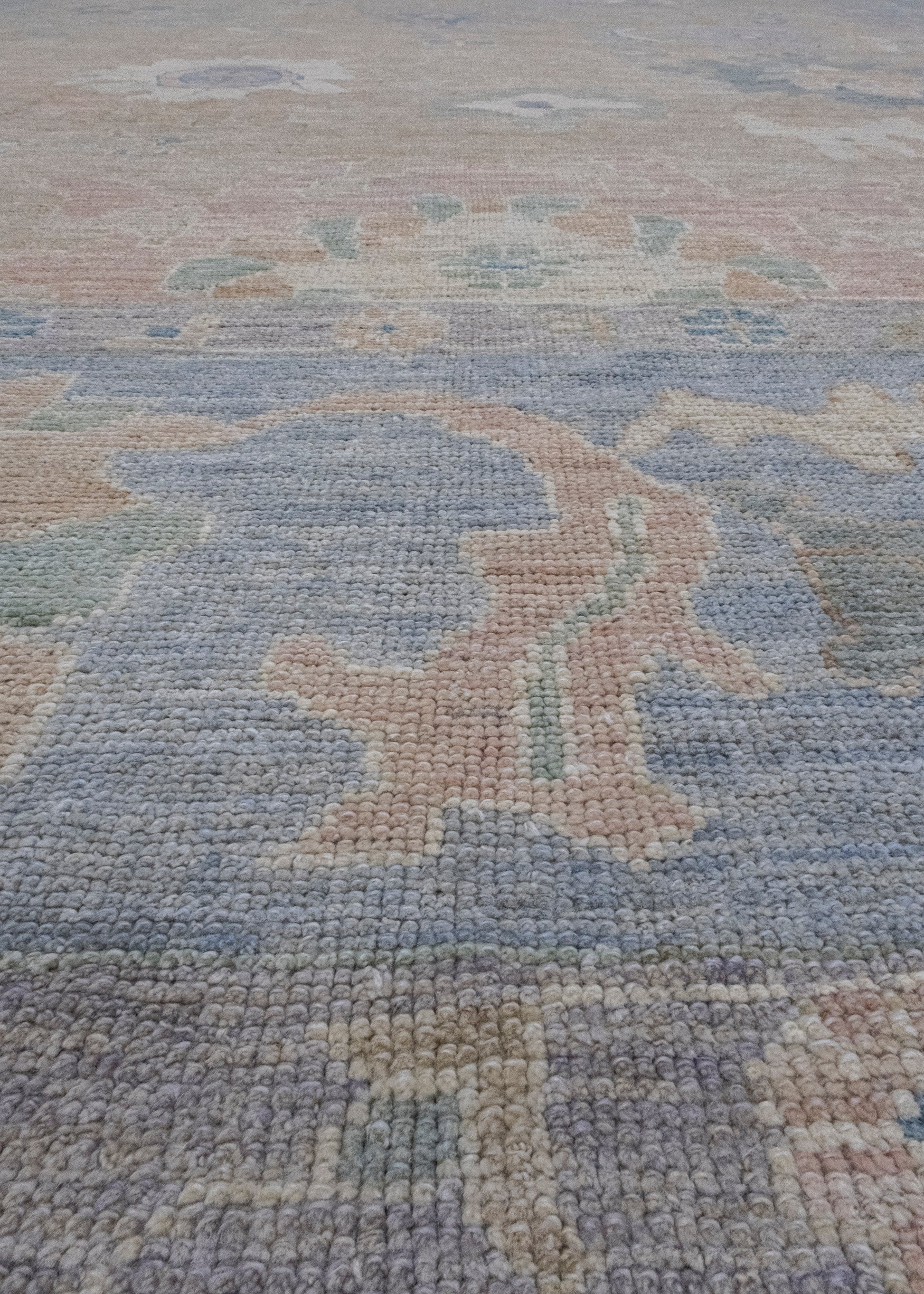 Turkish Oushak Rug 12'9" x 17'7" #16450