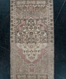 Oriental Hand Knotted Vintage Turkish Mini Rug 1'11" x 3'8" #1006