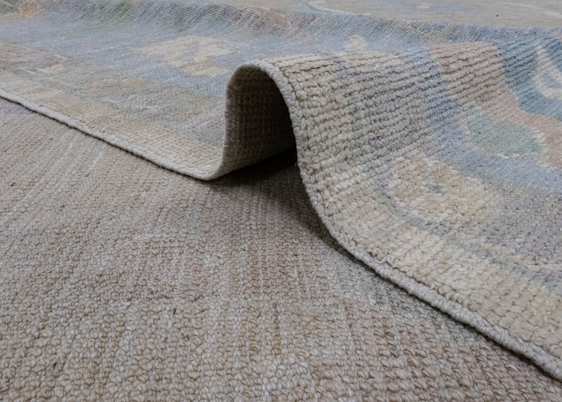 Turkish Oushak Rug 12'9" x 17'7" #16450