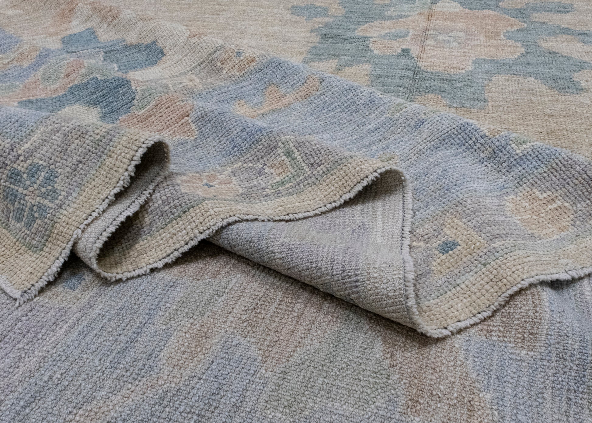 Turkish Oushak Rug 12'9" x 17'7" #16450