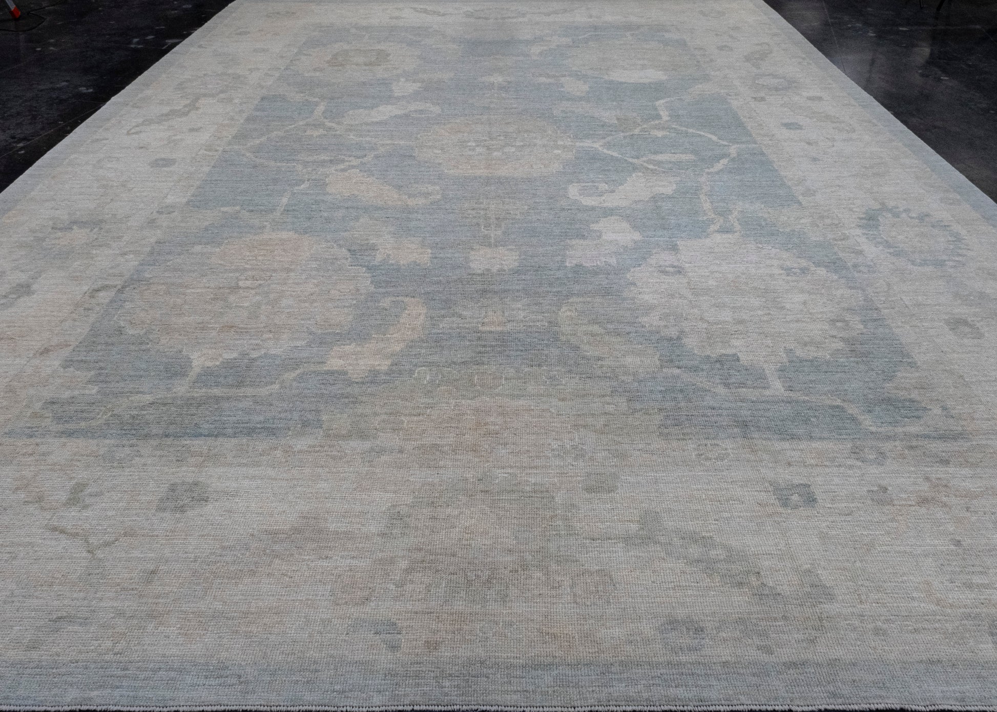 Turkish Oushak Rug 12'9" x 17'3" #16041