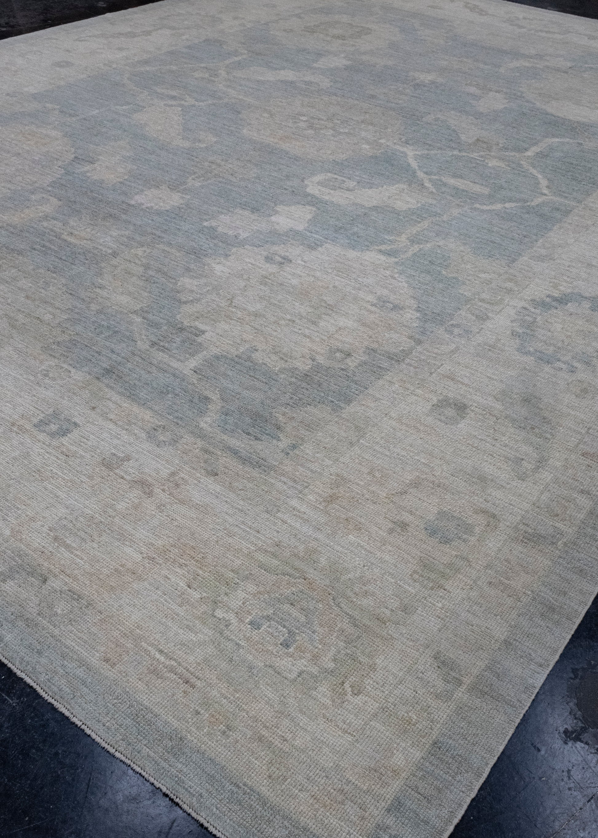 Turkish Oushak Rug 12'9" x 17'3" #16041