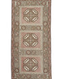 Oriental Hand Knotted Vintage Turkish Mini Rug 1'8" x 3'4" #10284