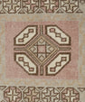 Oriental Hand Knotted Vintage Turkish Mini Rug 1'8" x 3'4" #10284