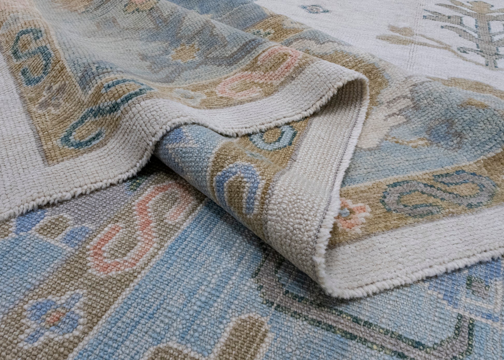 Turkish Oushak Rug 12'7" x 15'6" #16842