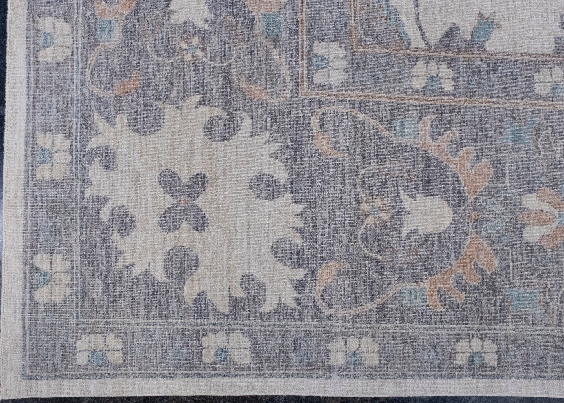 Turkish Antique Look Square Oushak Rug 15'10" x 16'4" #16058