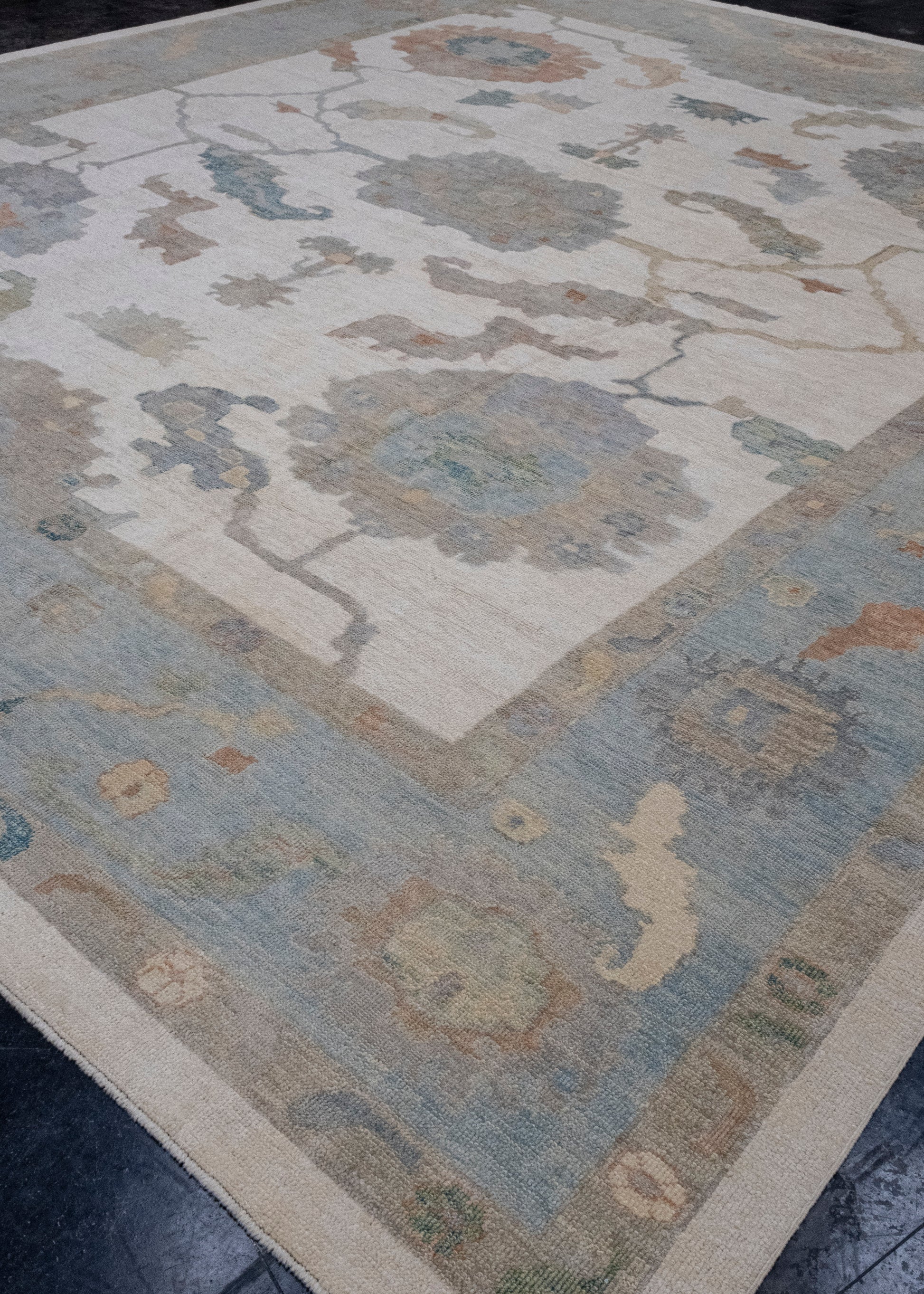 Turkish Oushak Rug 13'10" x 16' #16617