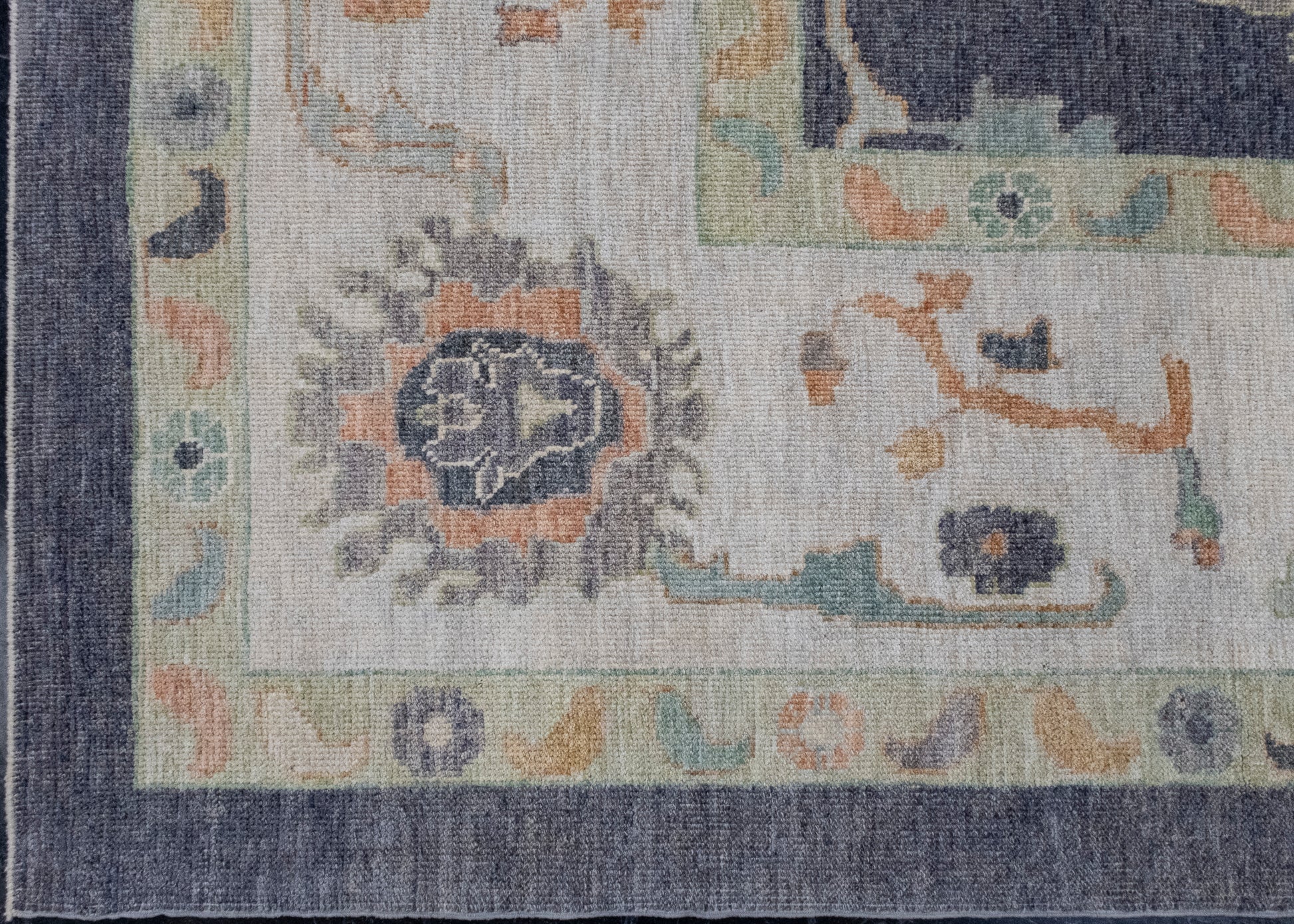Turkish Oushak Rug 12'6" x 18'4" #16548