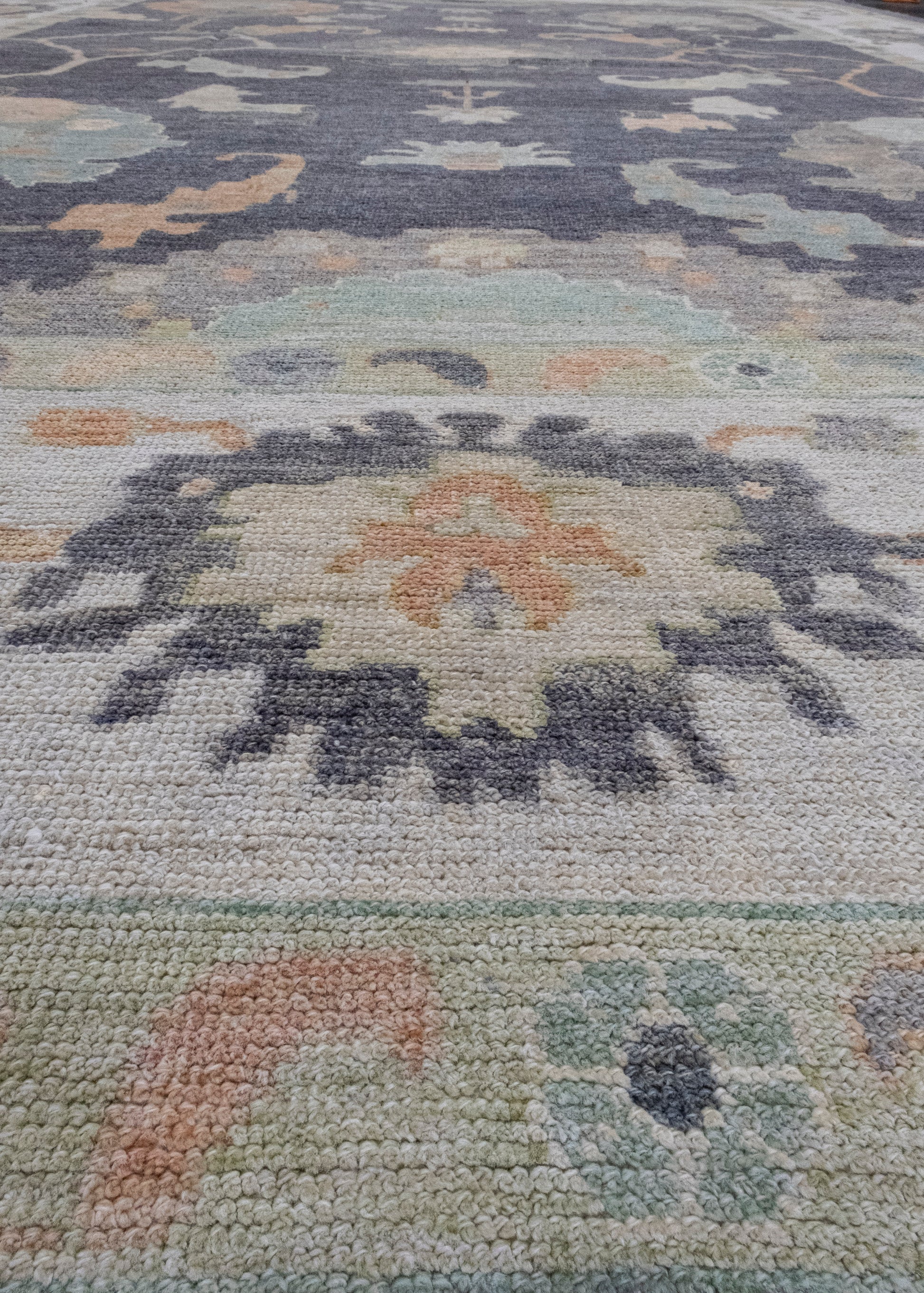 Turkish Oushak Rug 12'6" x 18'4" #16548