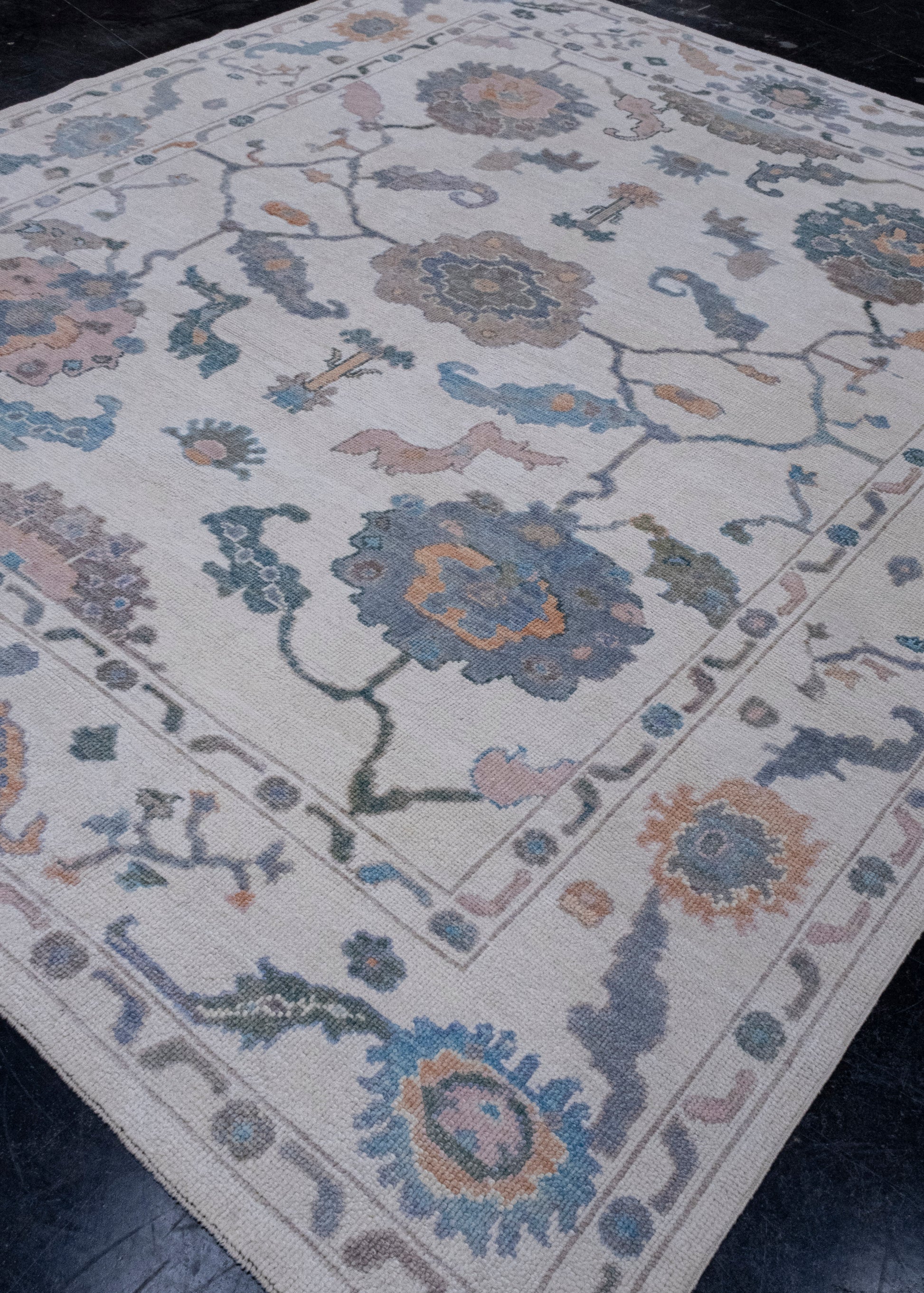 Turkish Oushak Rug 8'6" x 10'2" #16780