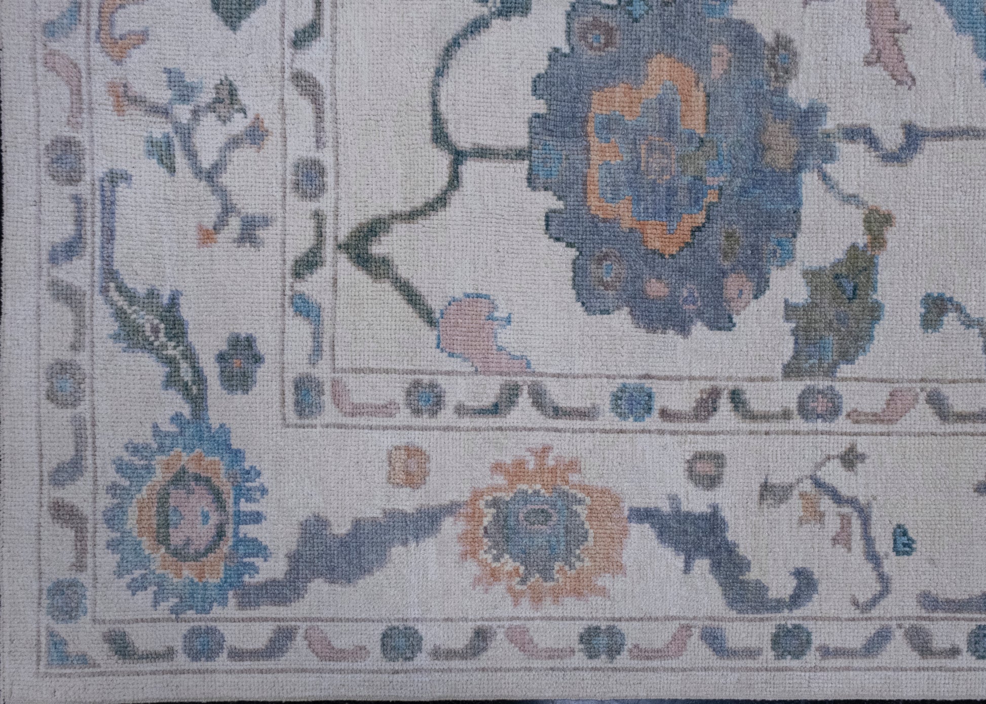 Turkish Oushak Rug 8'6" x 10'2" #16780