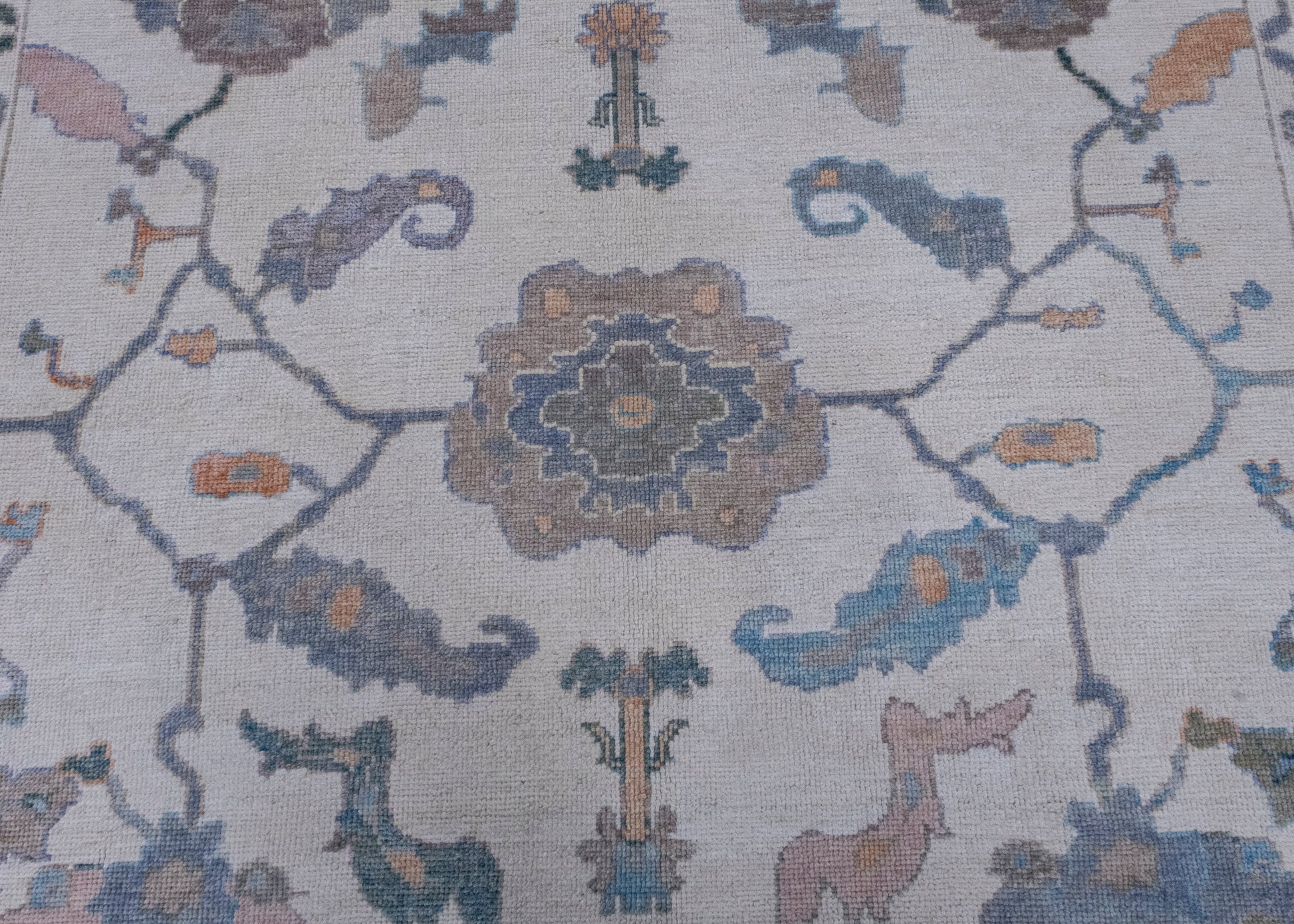 Turkish Oushak Rug 8'6" x 10'2" #16780