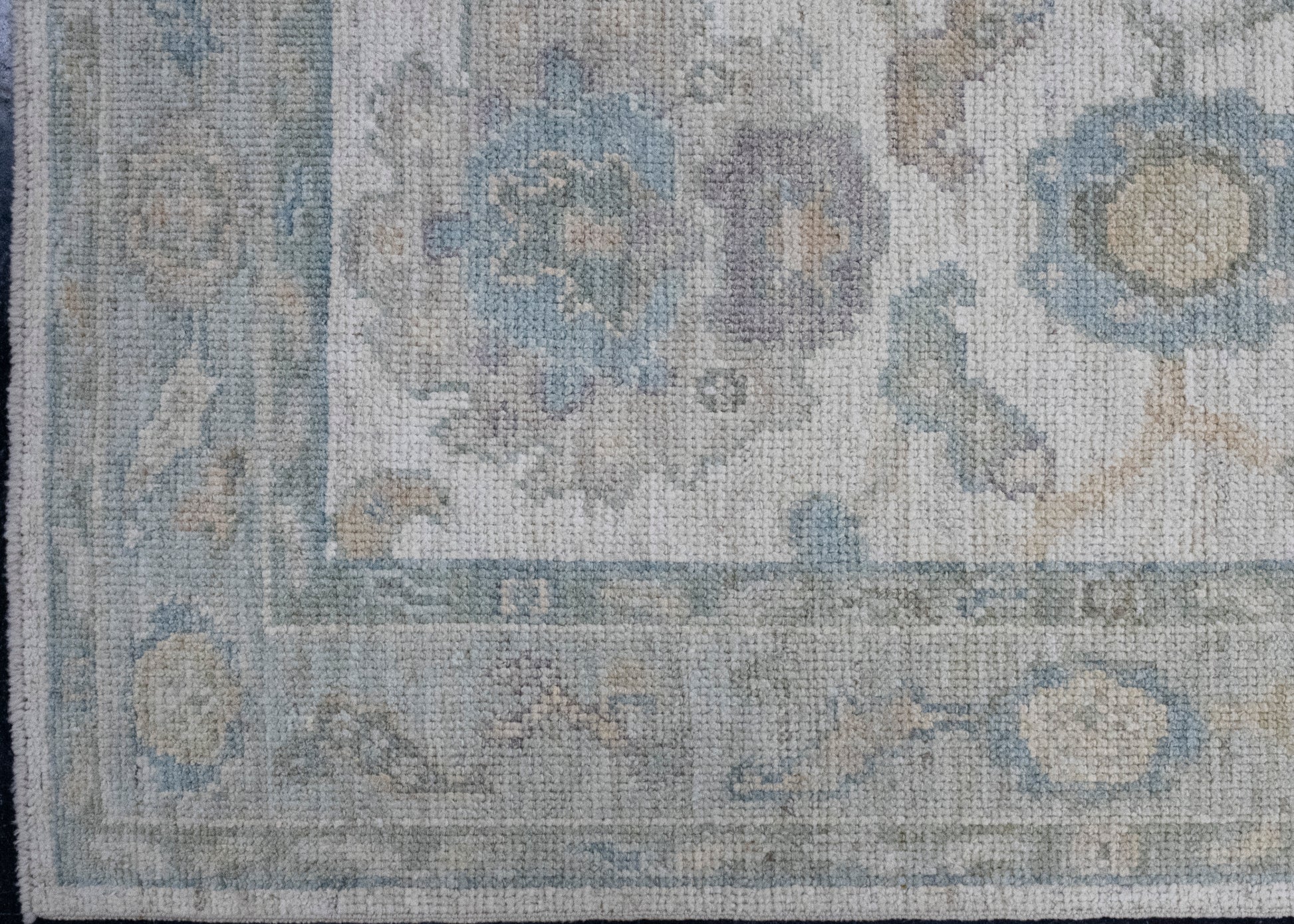 Turkish Oushak Runner Rug 2'9" x 10' #16277