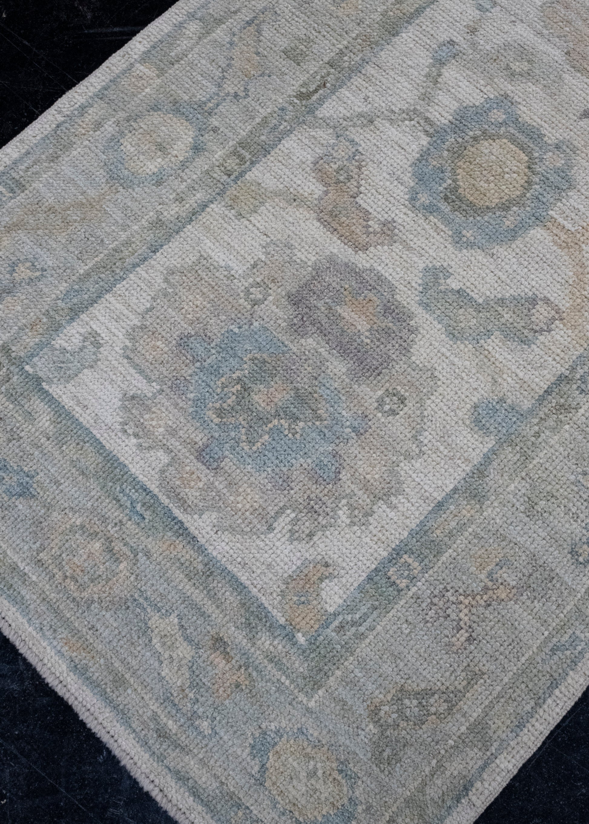 Turkish Oushak Runner Rug 2'9" x 10' #16277