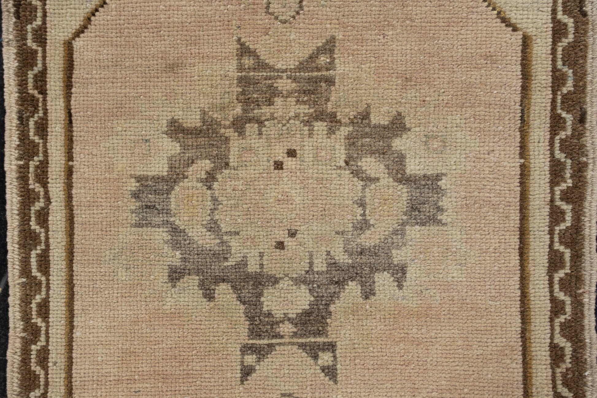 Oriental Hand Knotted Vintage Turkish Mini Rug 1'6" x 2'11" #10645
