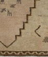 Oriental Hand Knotted Vintage Turkish Mini Rug 1'6" x 2'11" #10645